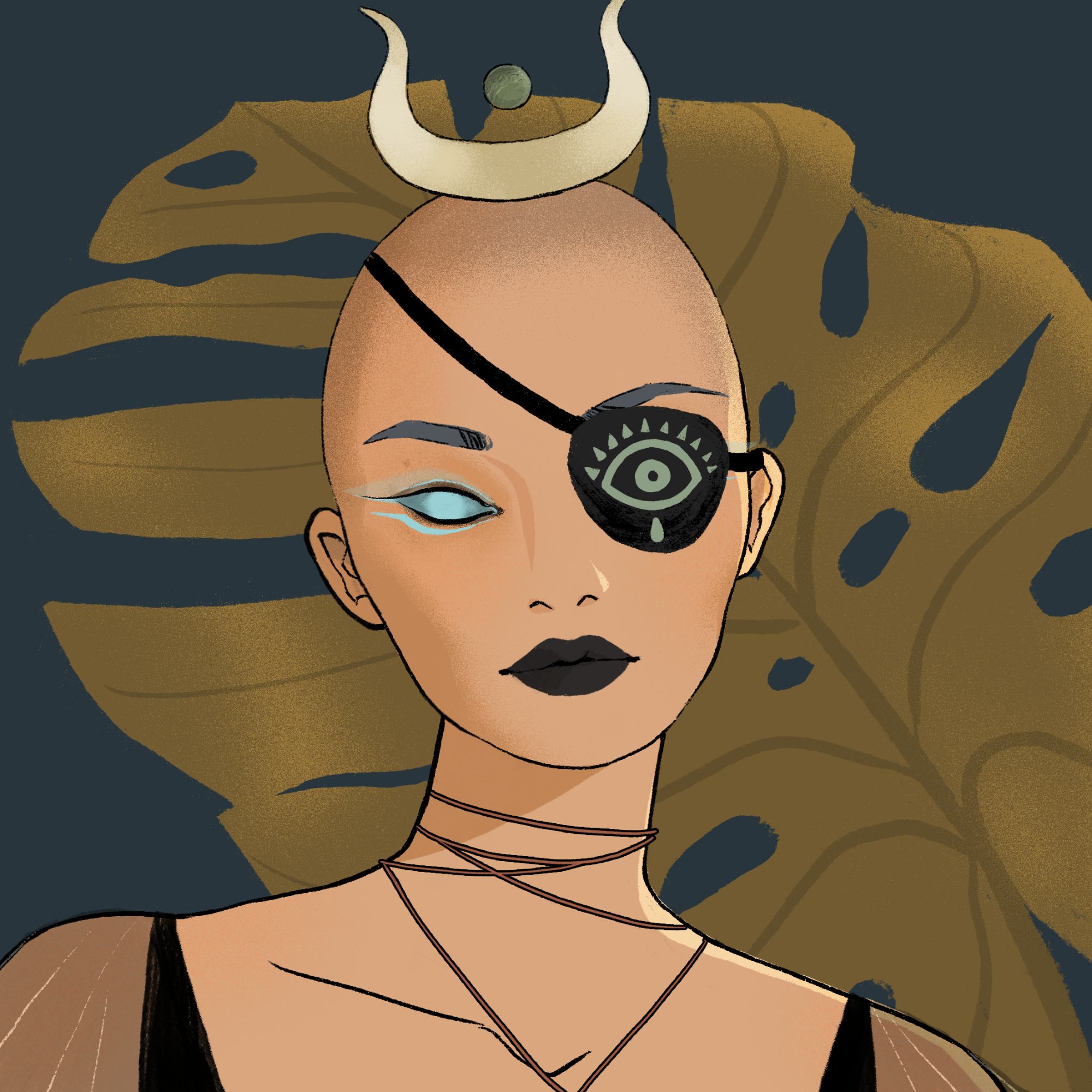 a portrait of Grape barnacle