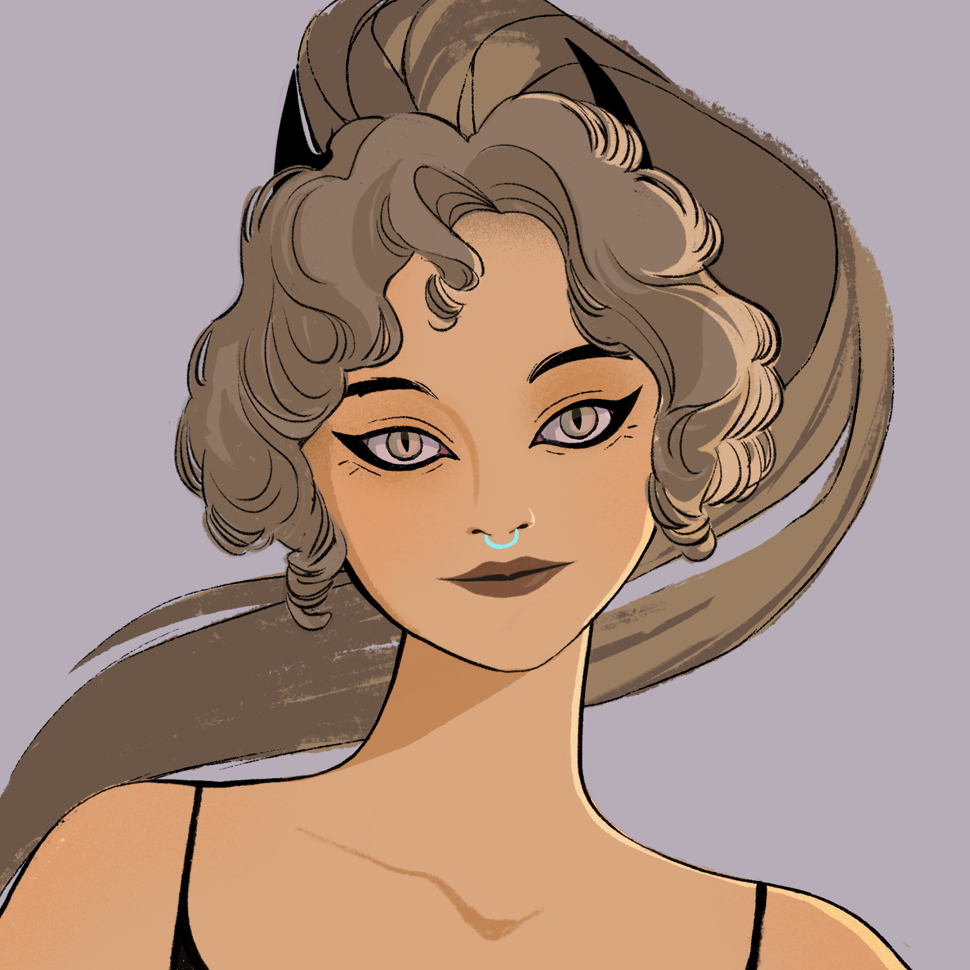 a portrait of Cerium of the wastes