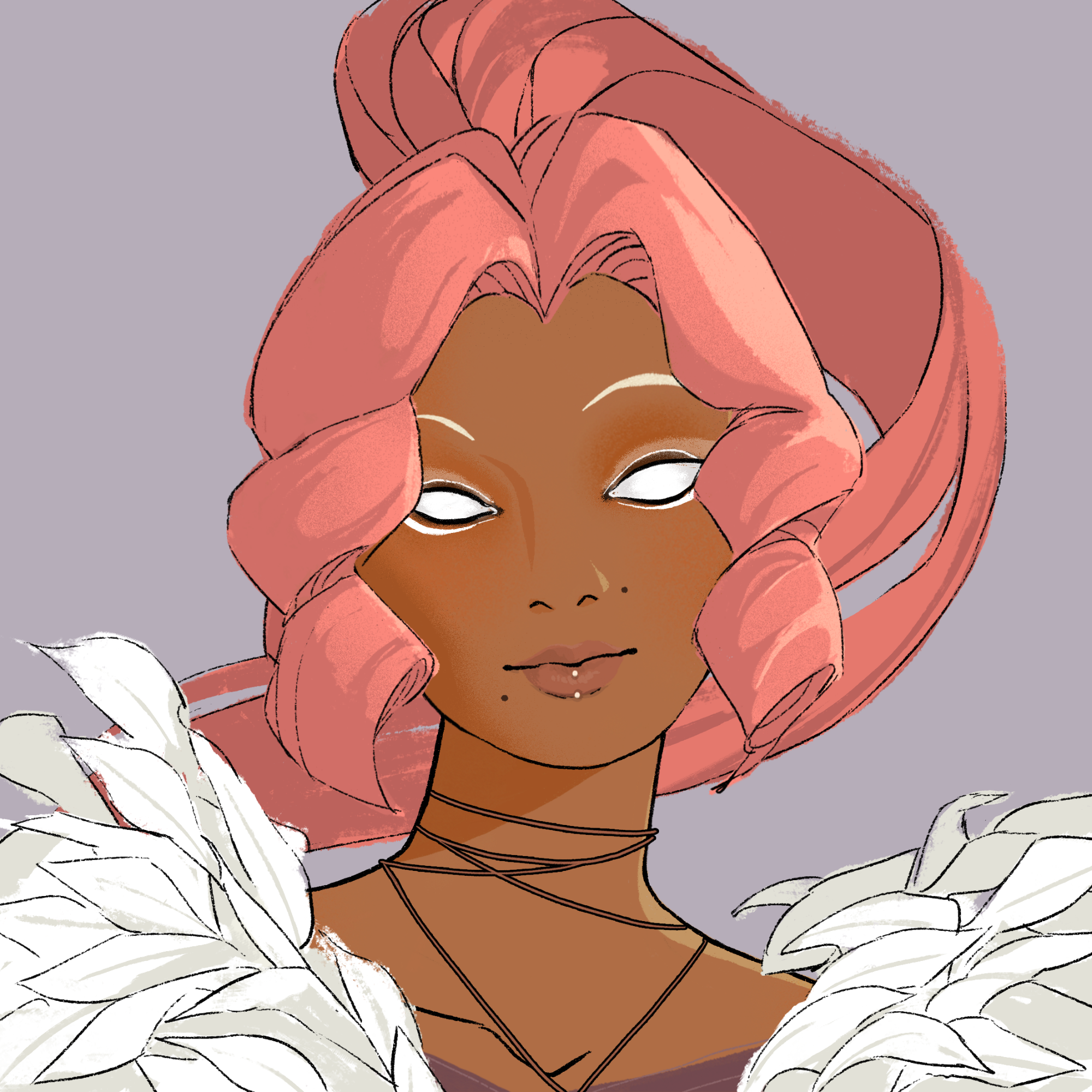 a portrait of Raspberry the true