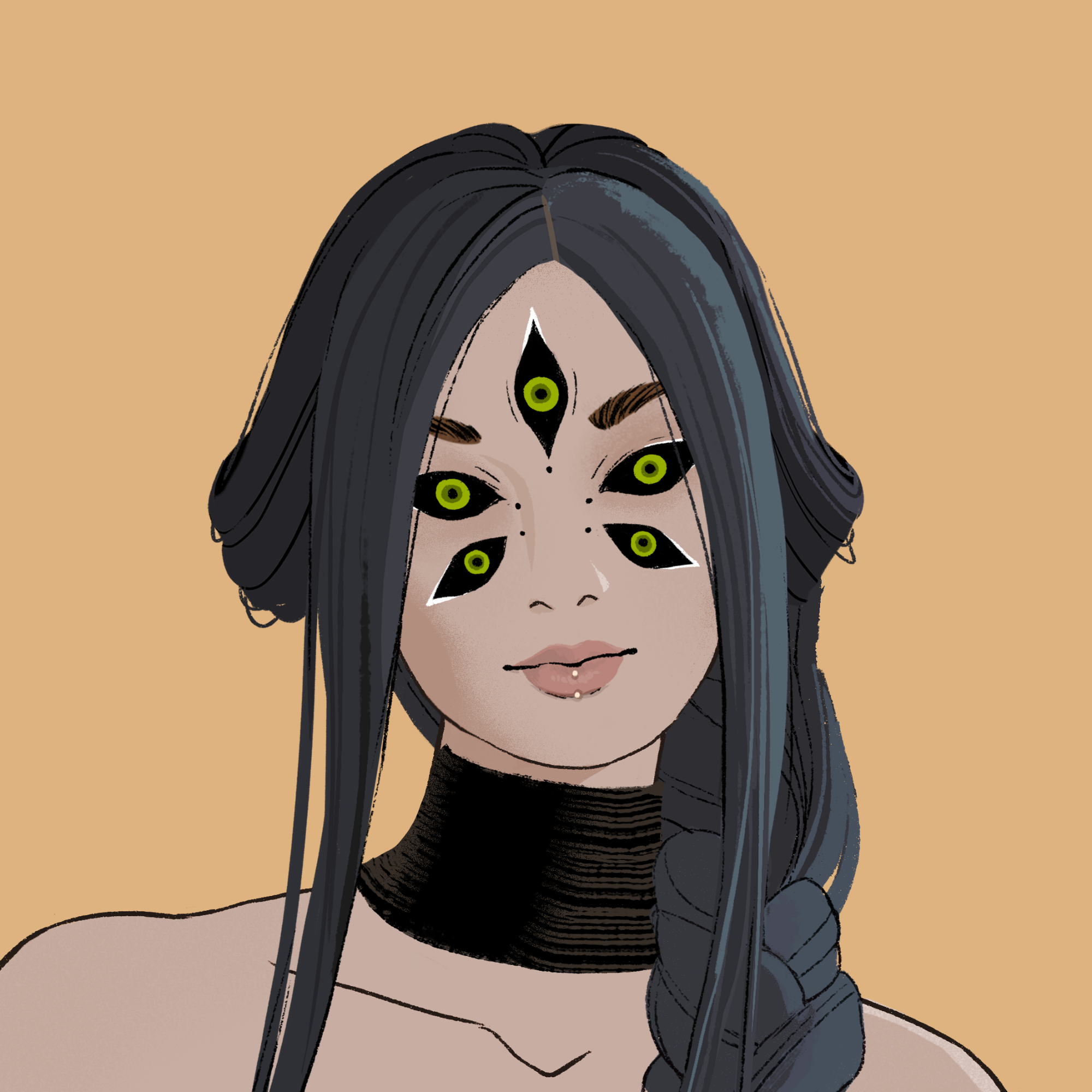 a portrait of Vessel ash