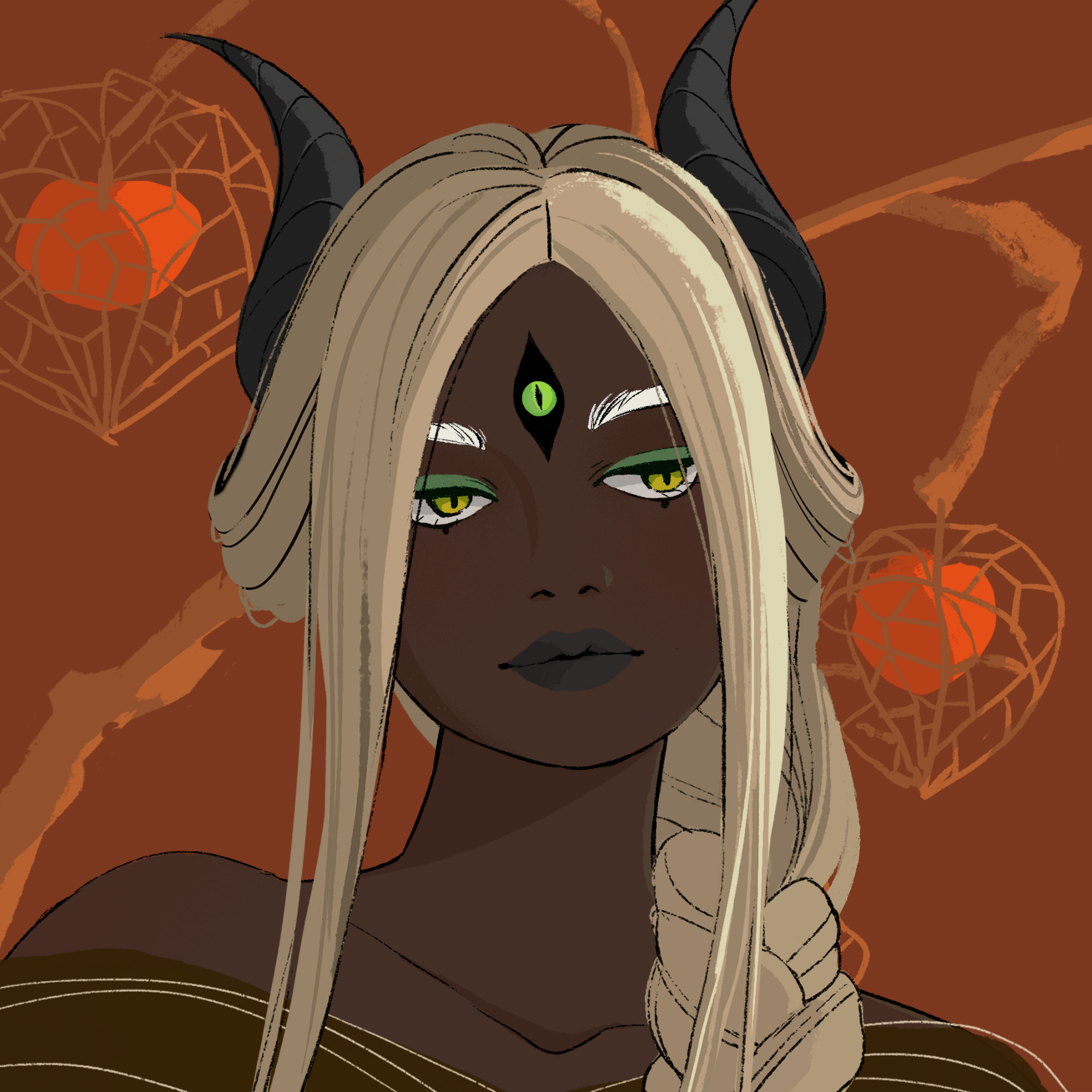 a portrait of Capulin of the woods