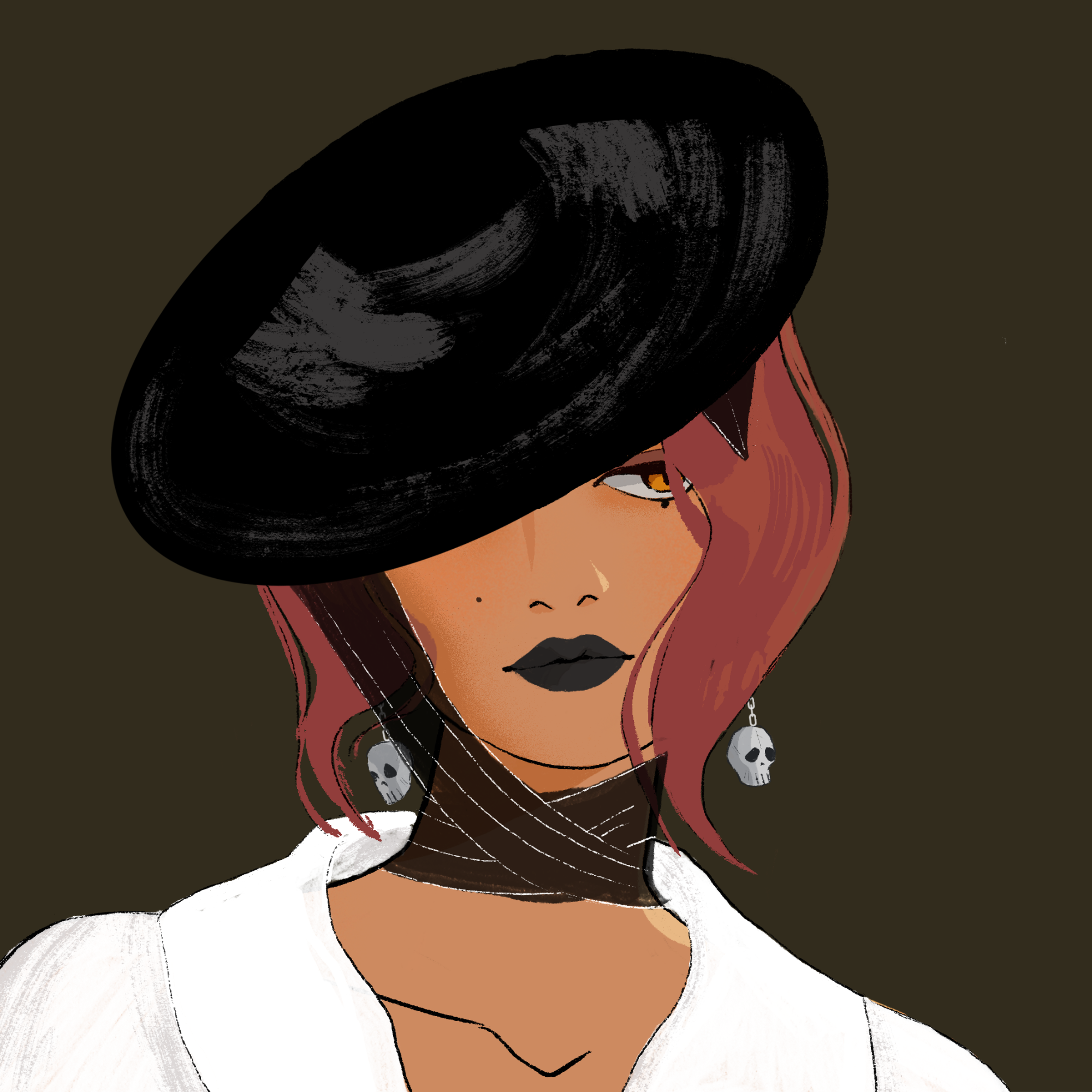 a portrait of Lithium, the blasphemous crucible