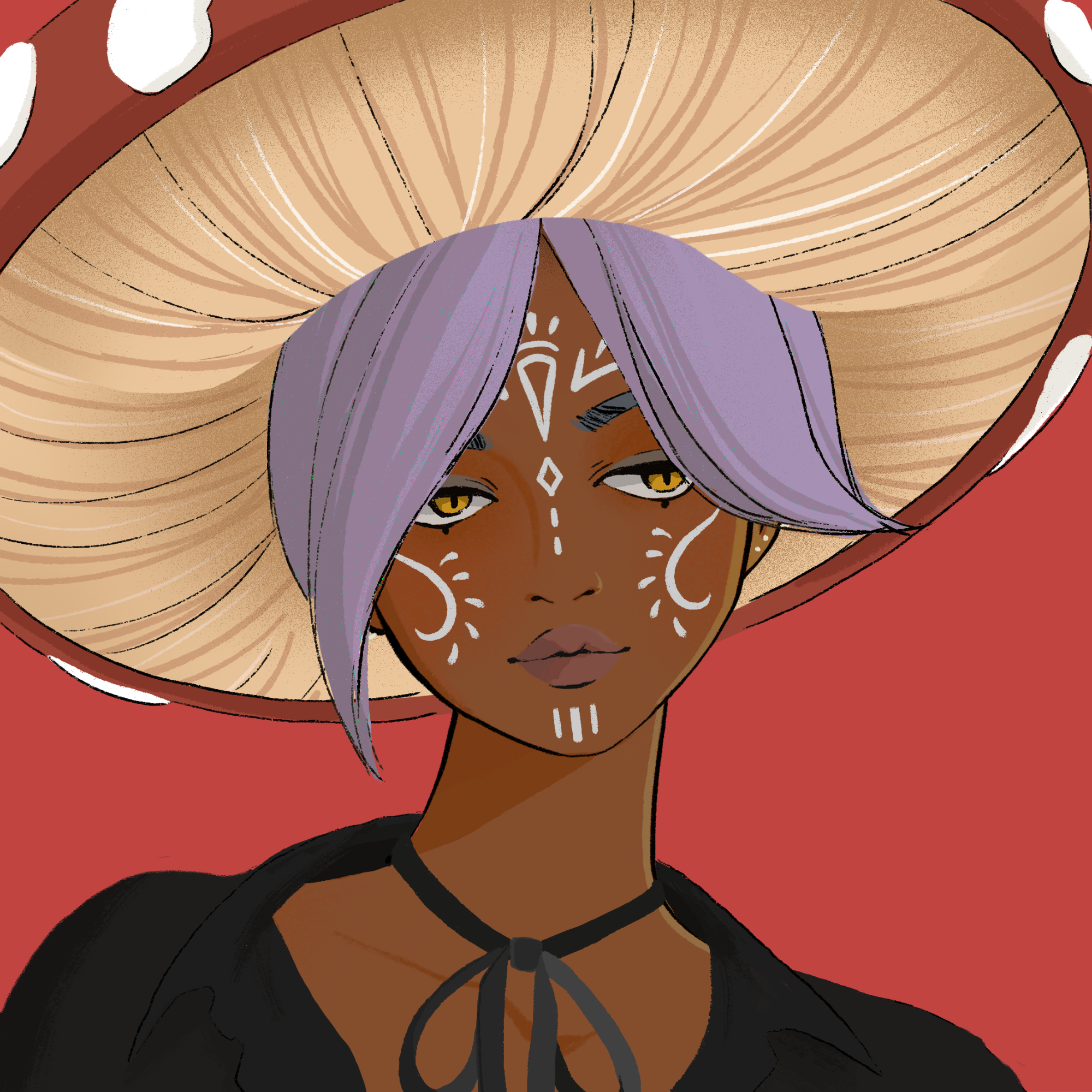 a portrait of Watercress the concrete