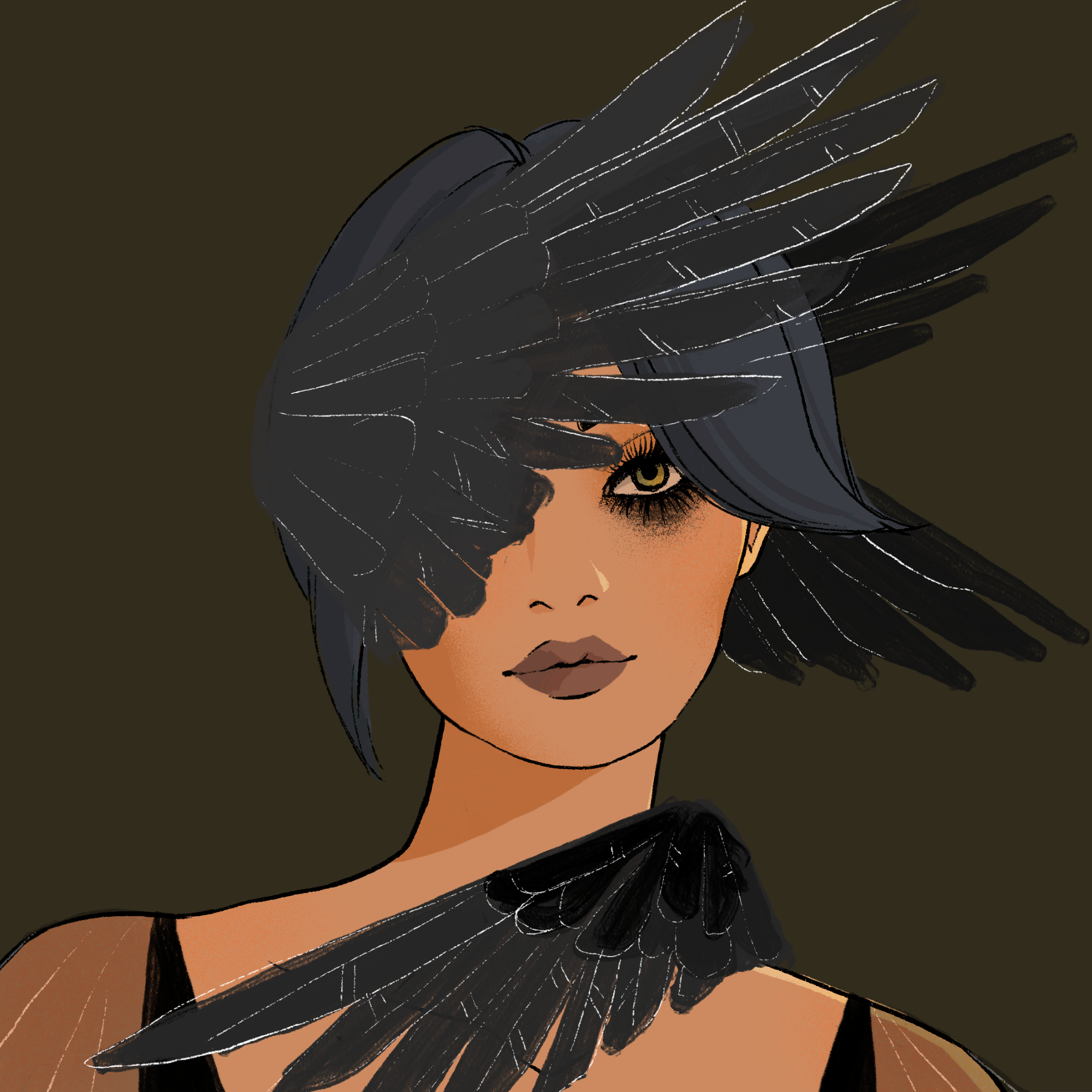 a portrait of Mistress helium