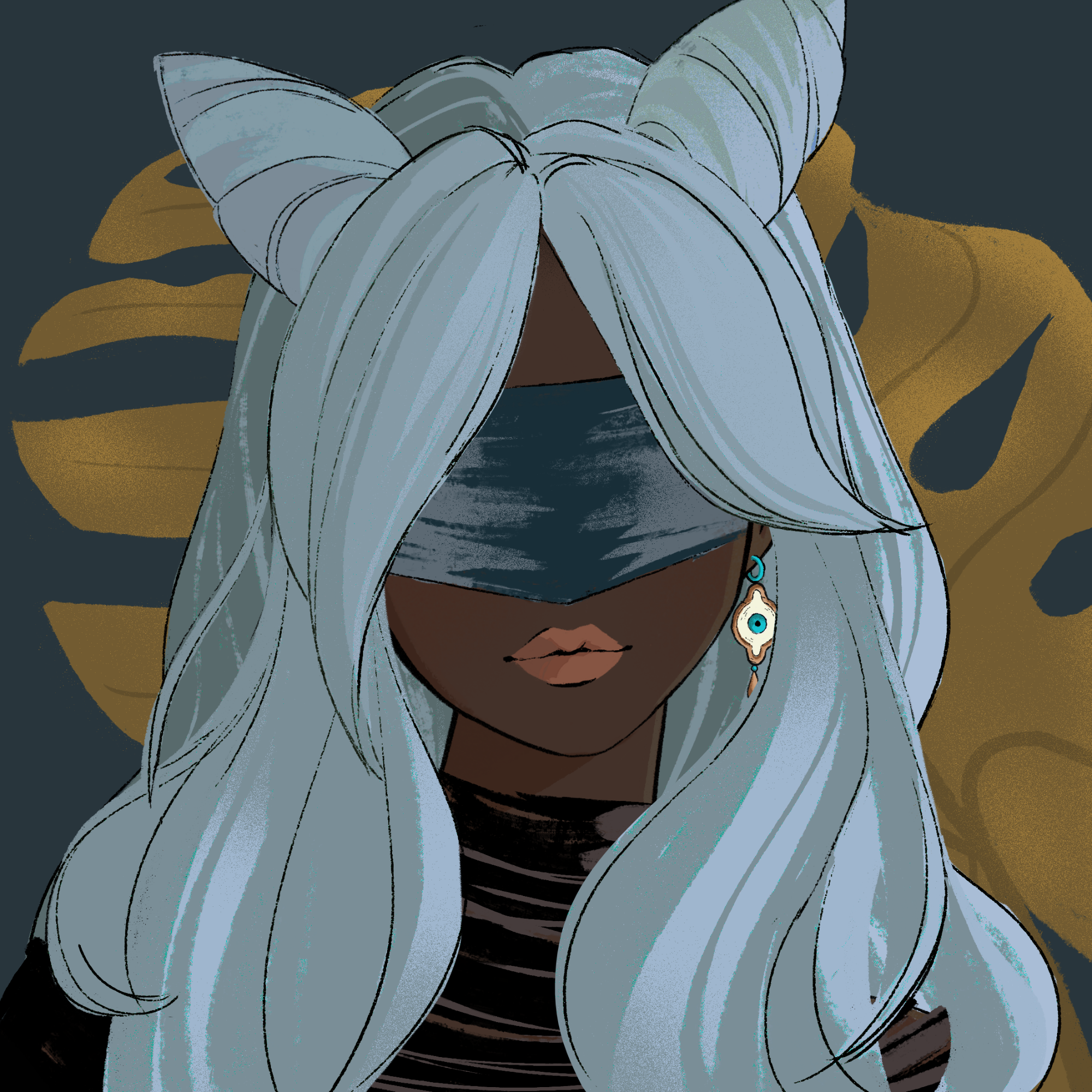 a portrait of Clementine, the murky kelp