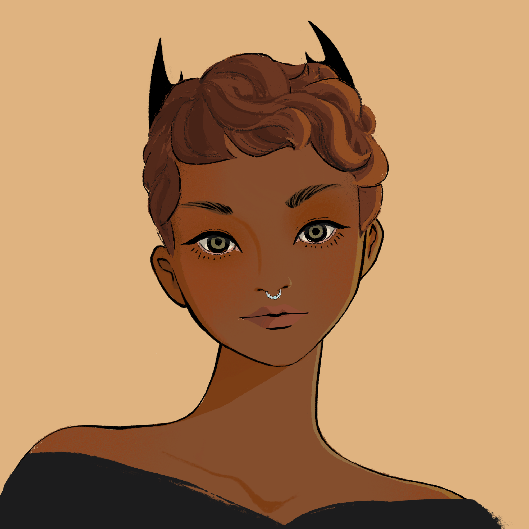 a portrait of Malachite of the tower