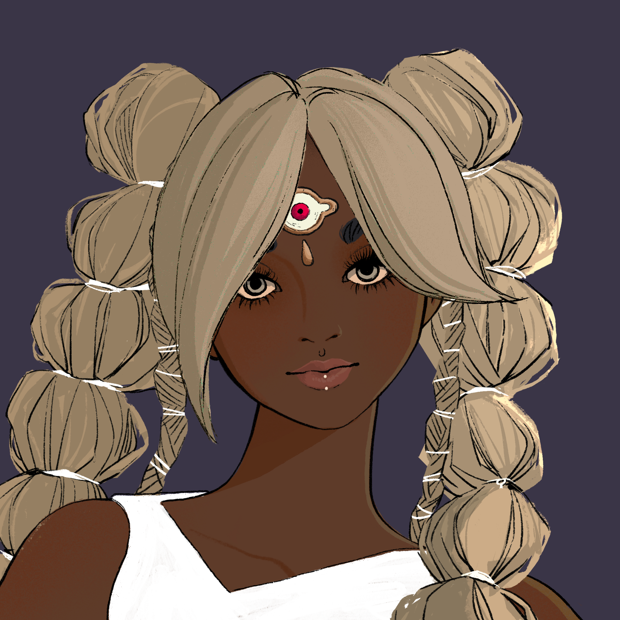 a portrait of Rosemary the salty