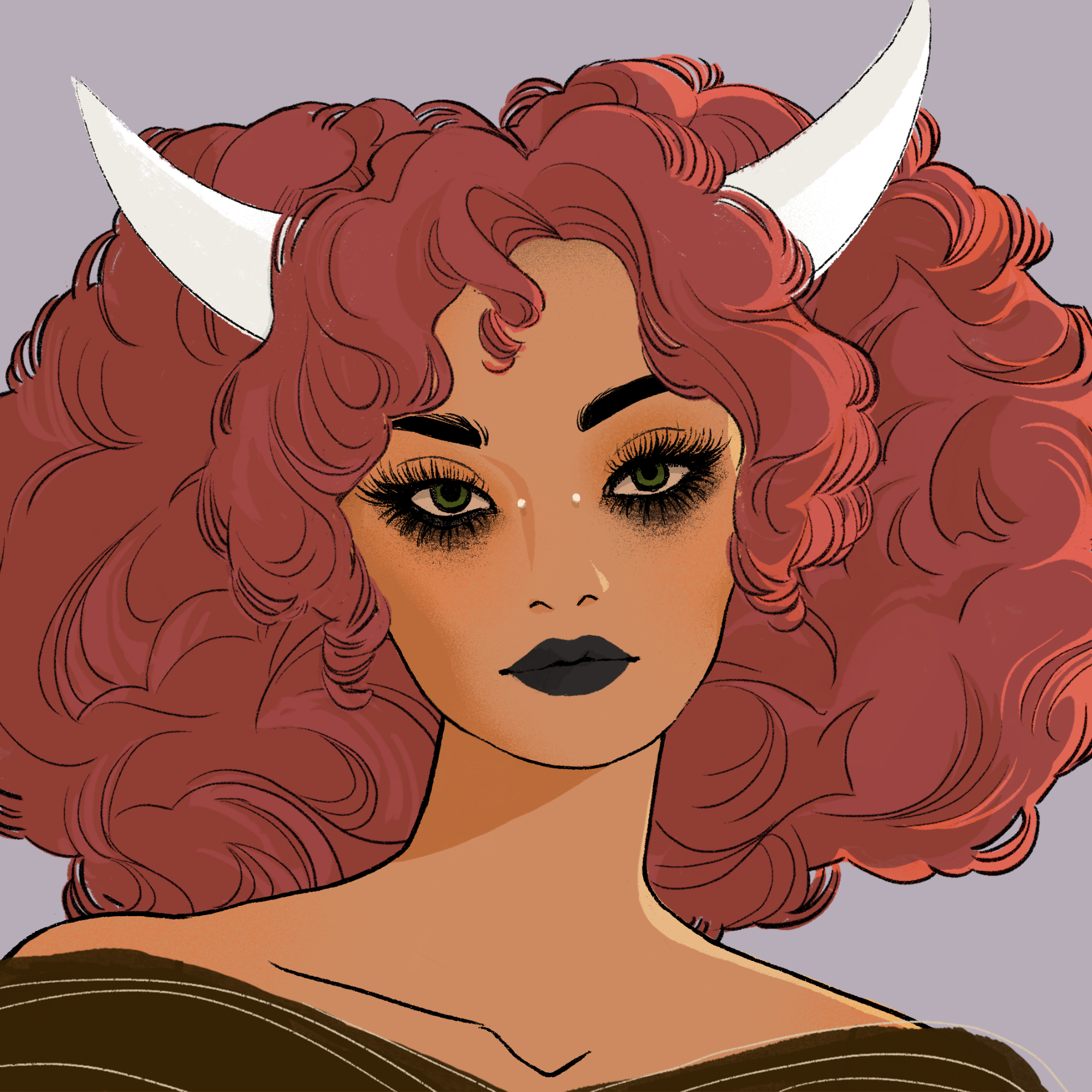 a portrait of Opala the crackling