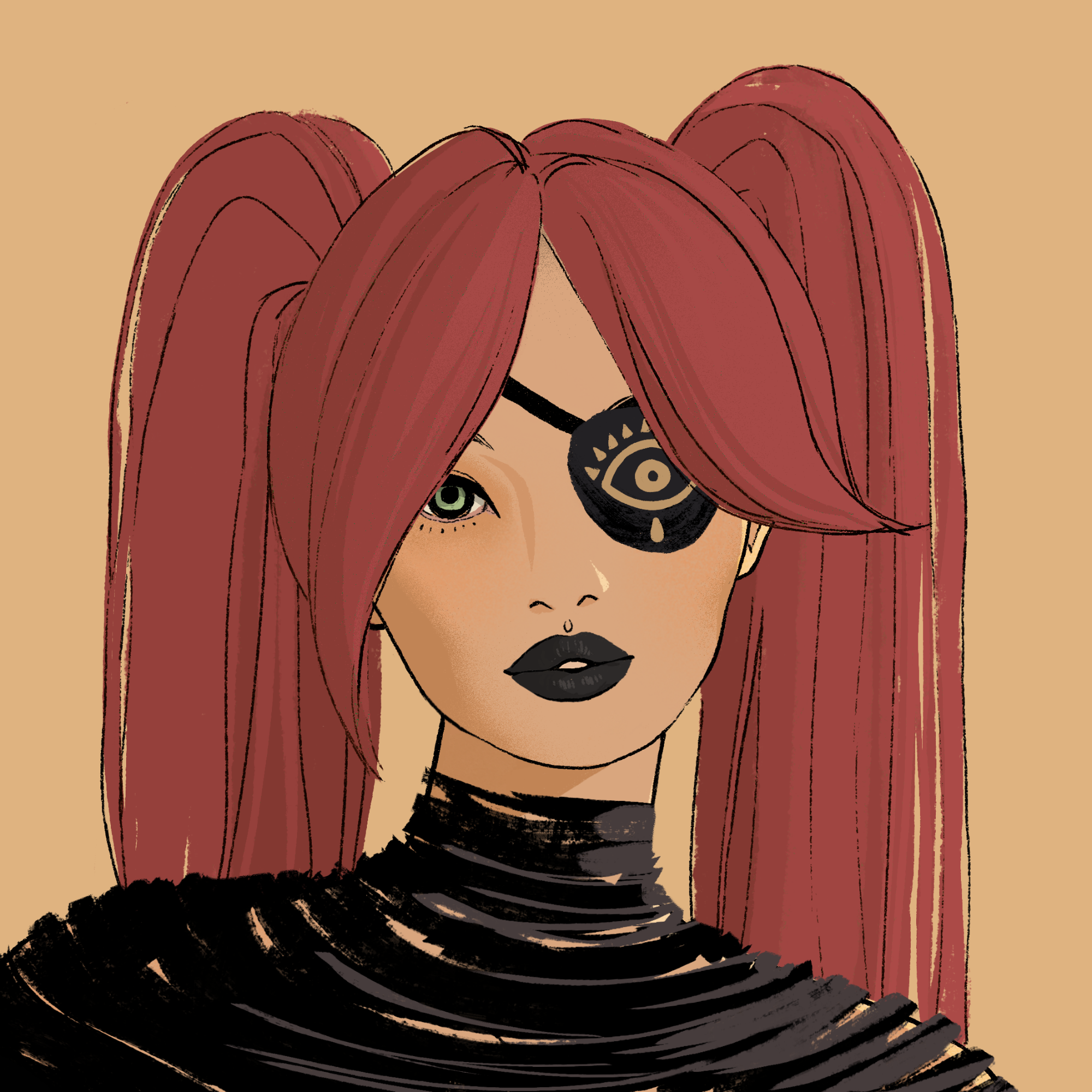 a portrait of Carambola the dry