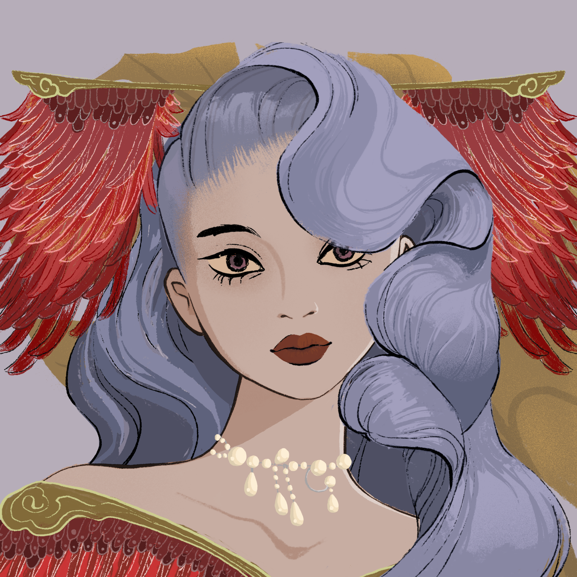 a portrait of Hymn of the tower