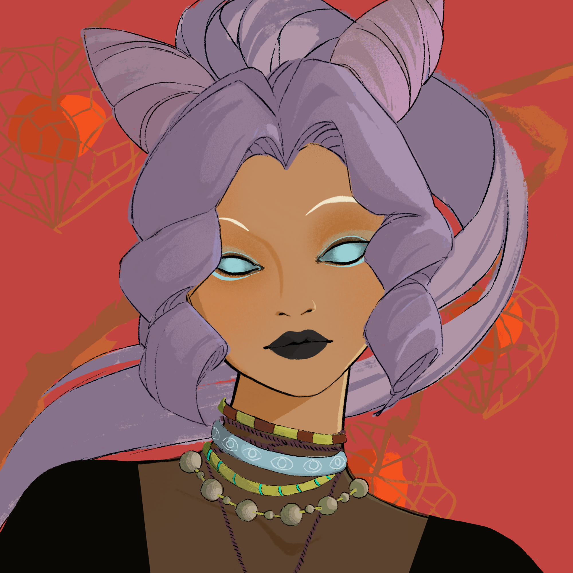 a portrait of Viola the untethered