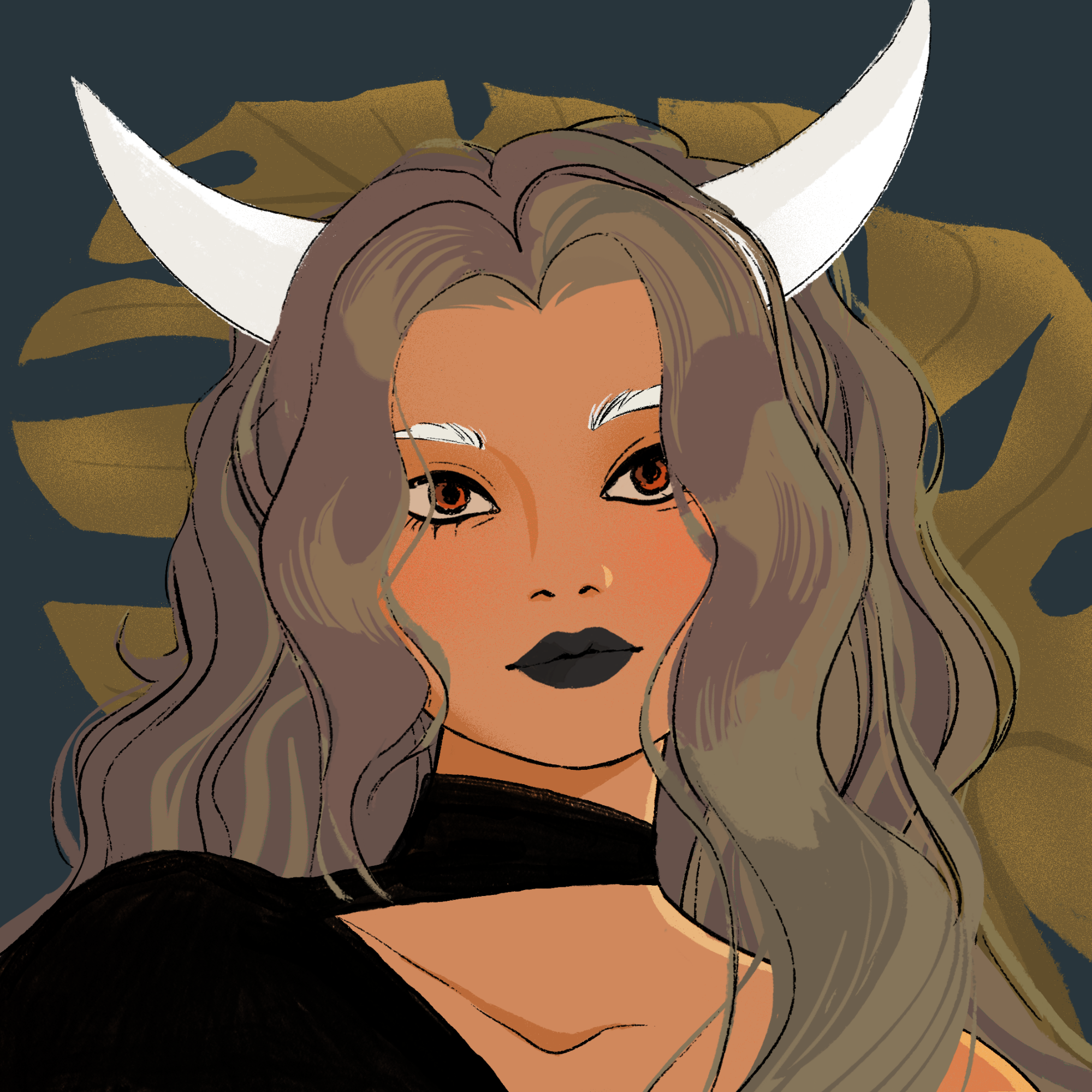 a portrait of Sinarka, the rotten feud