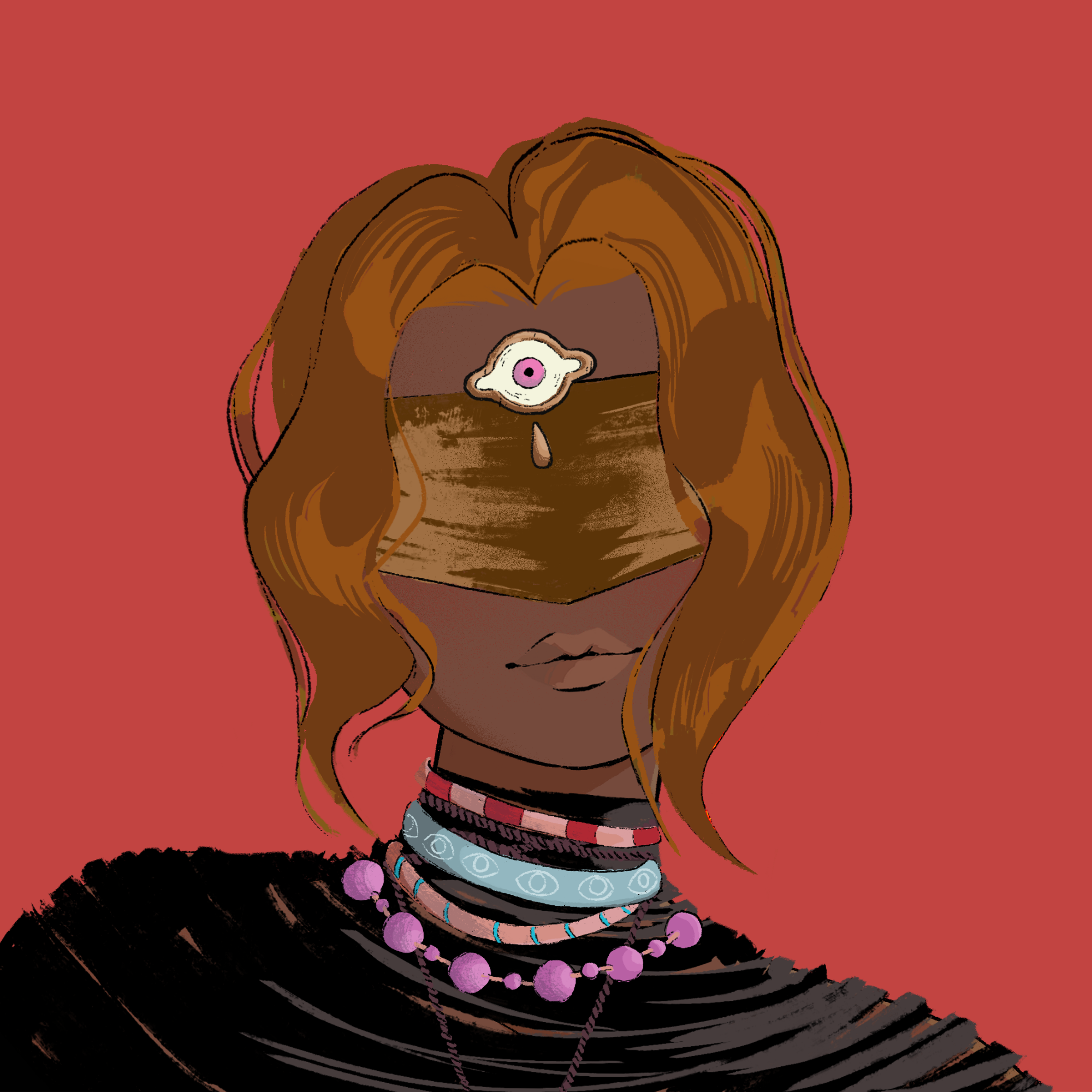 a portrait of Tangerine the brackish
