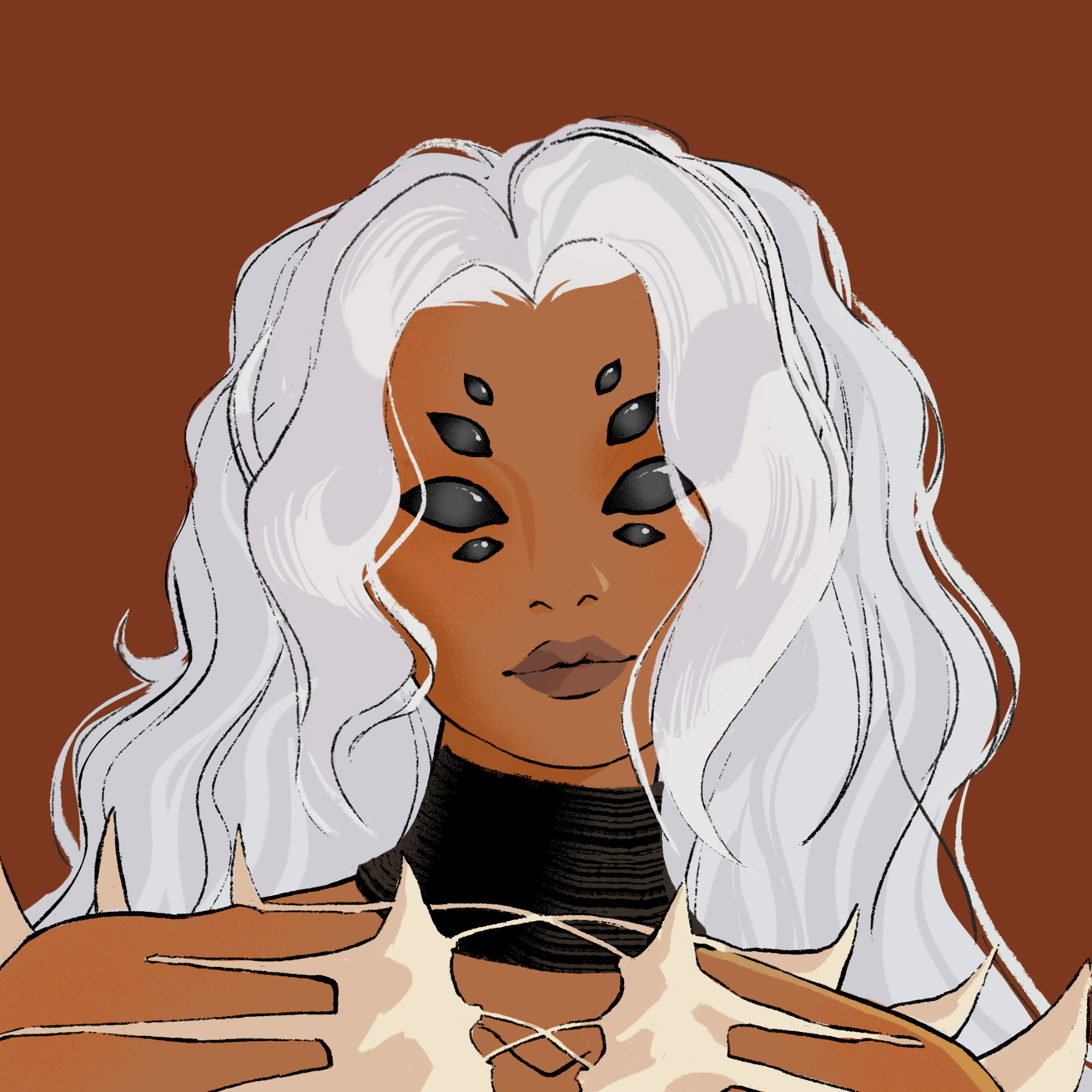 a portrait of Undara flare-up