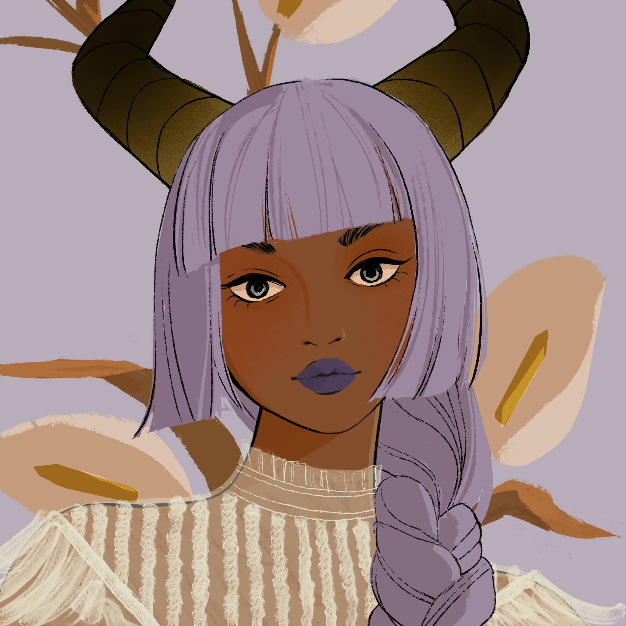 a portrait of Zingana of the tower