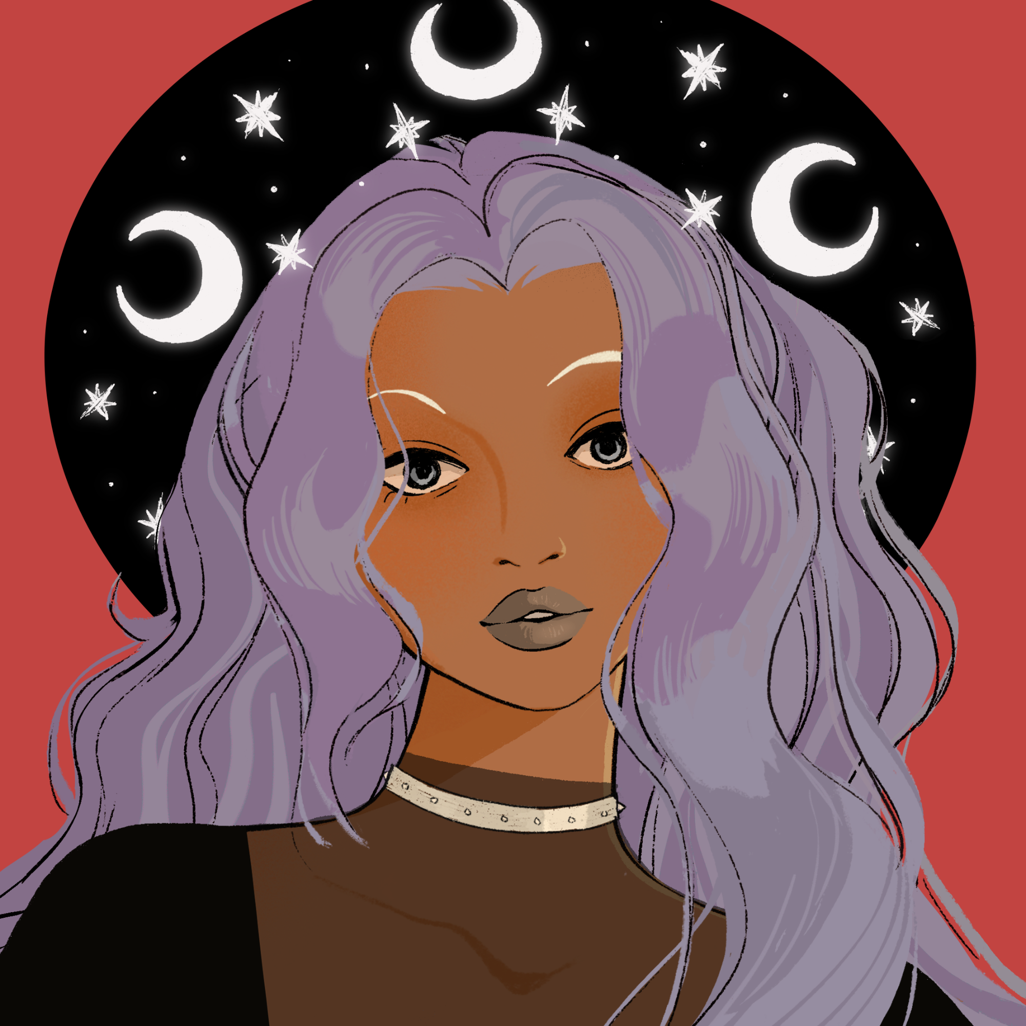 a portrait of Scallion the extremely flammable