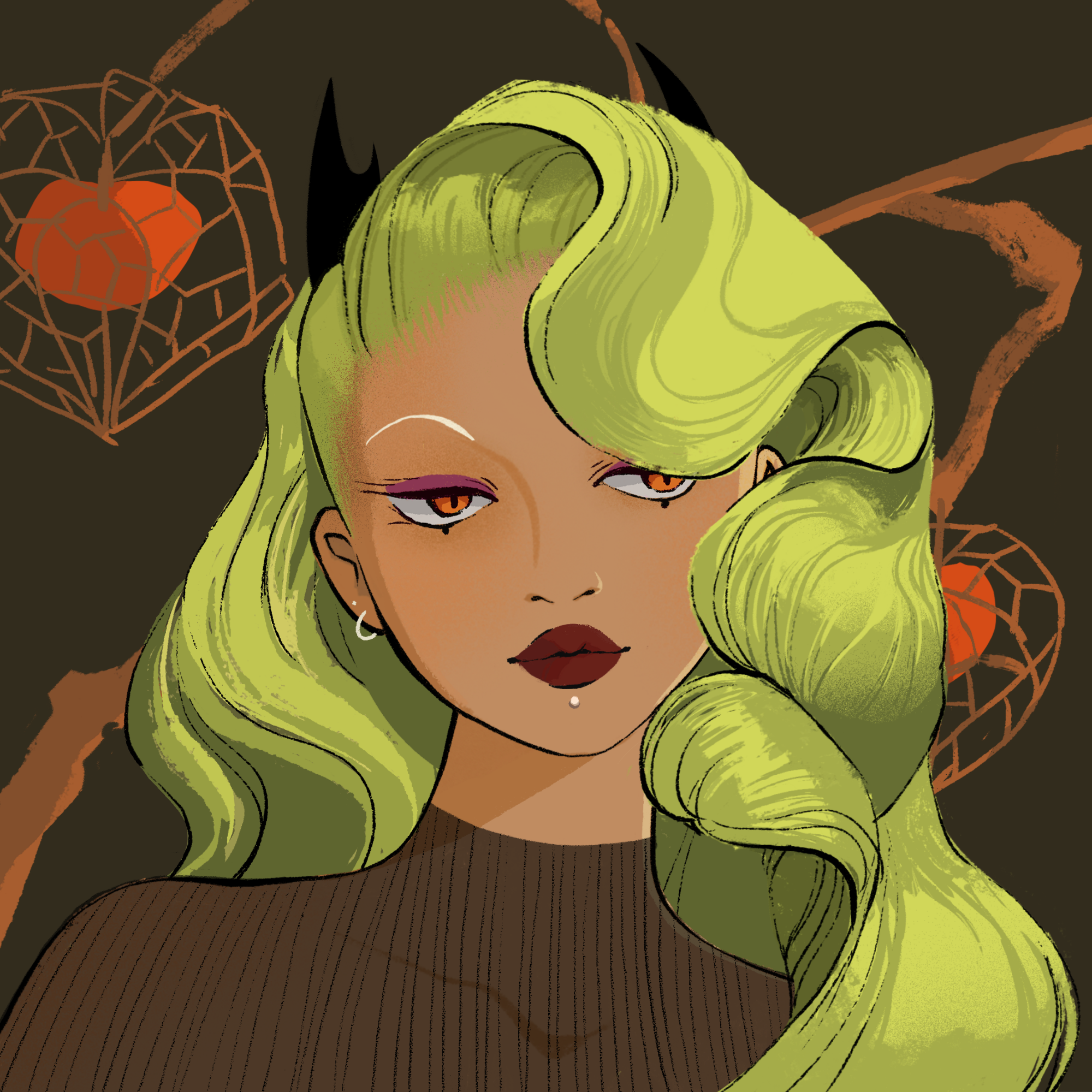 a portrait of Hadar, the acute alembic