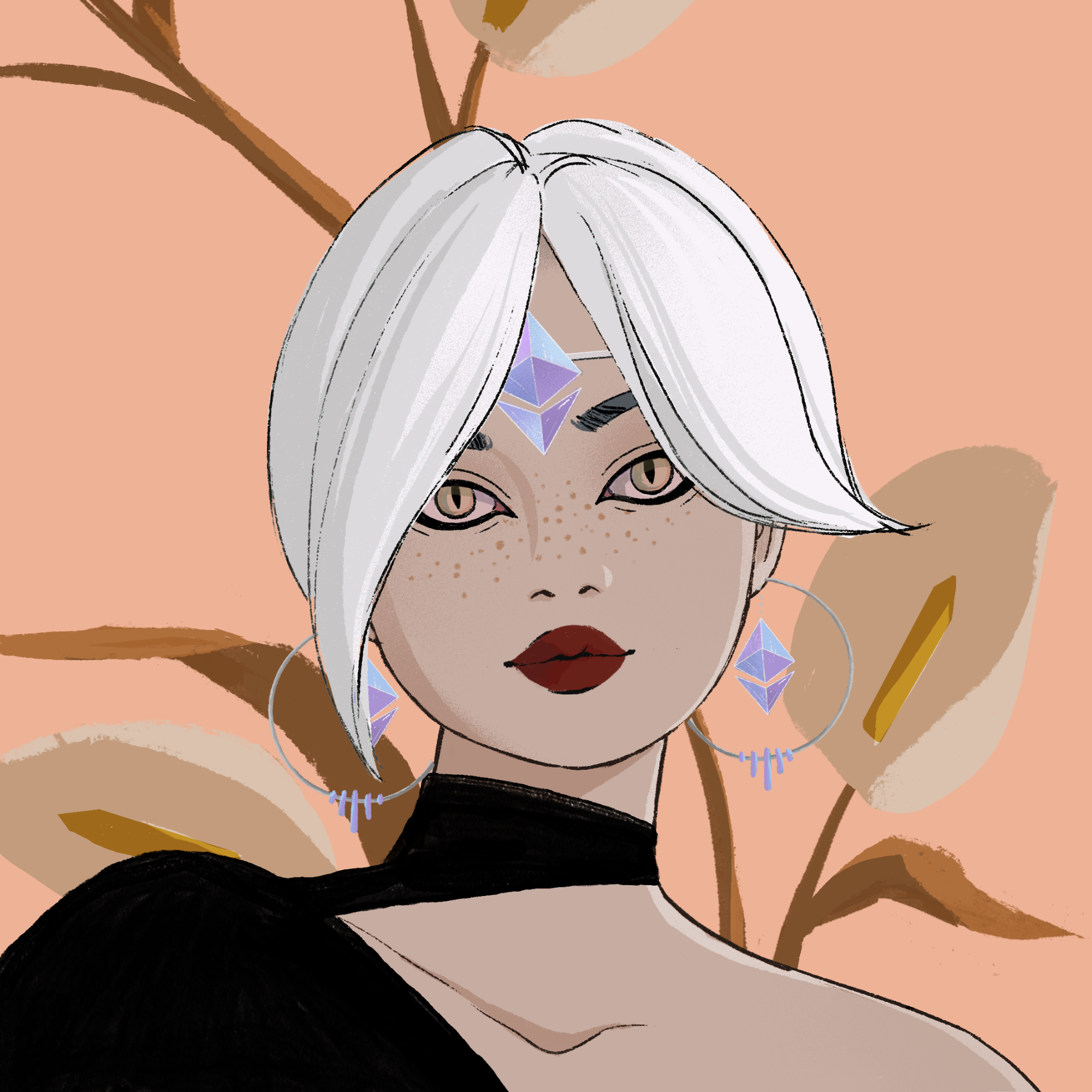 a portrait of Neroli the handsome