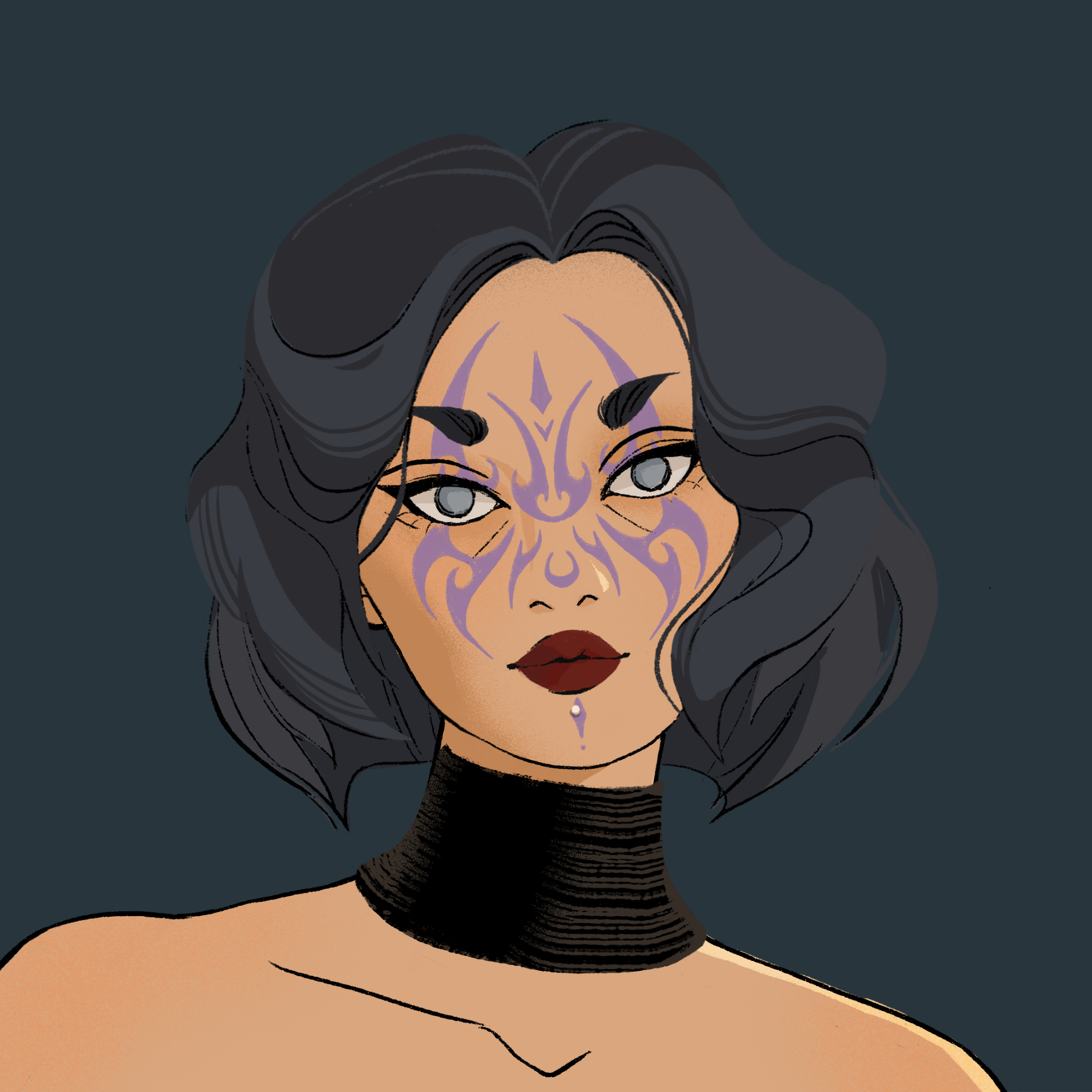 a portrait of Kadovar, the terrible conflict