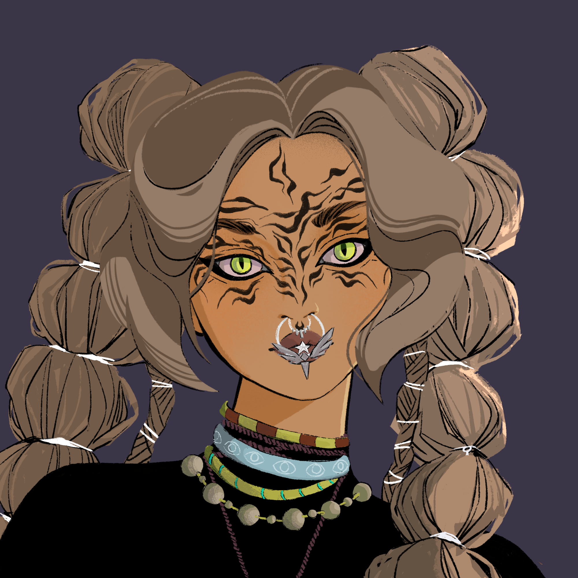 a portrait of Mageik, the heedless firecracker
