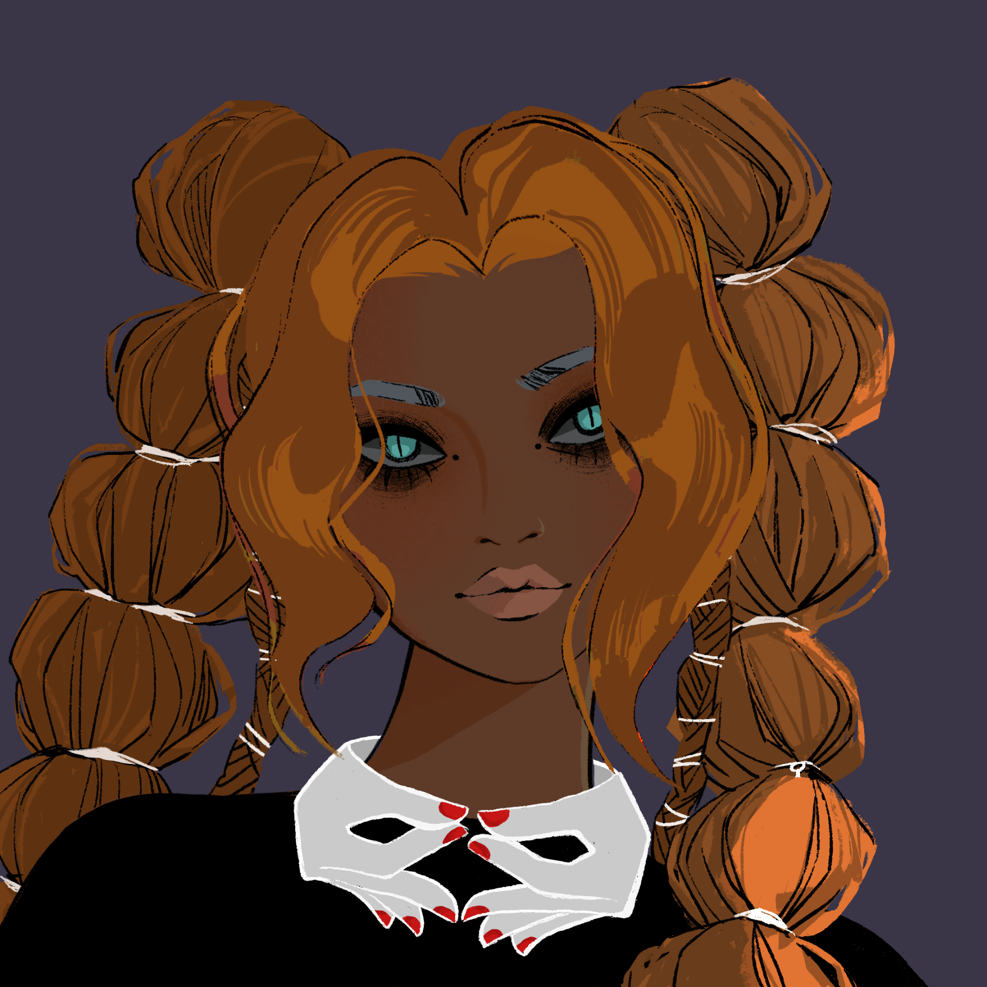 a portrait of Ayan vigil