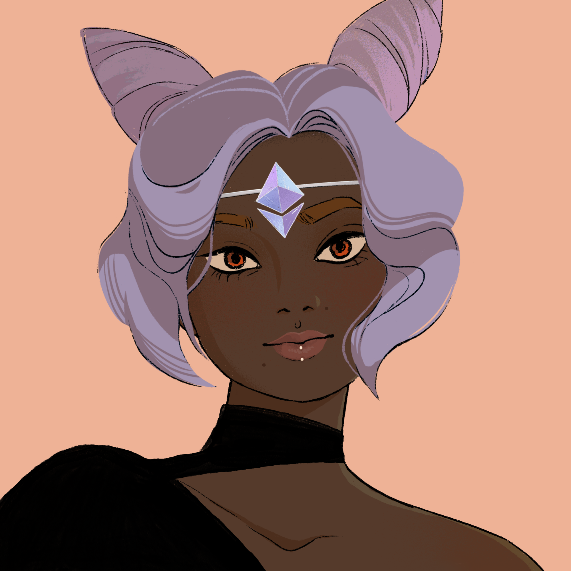 a portrait of Madrigal, the bewitching celesta