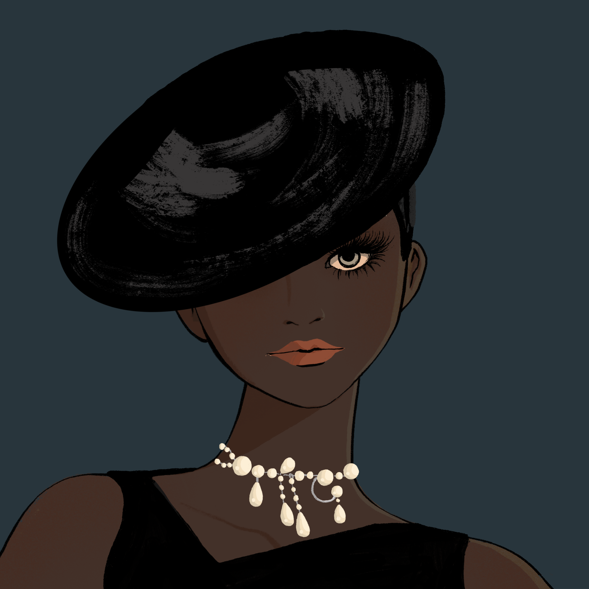 a portrait of Fuchsin crucible