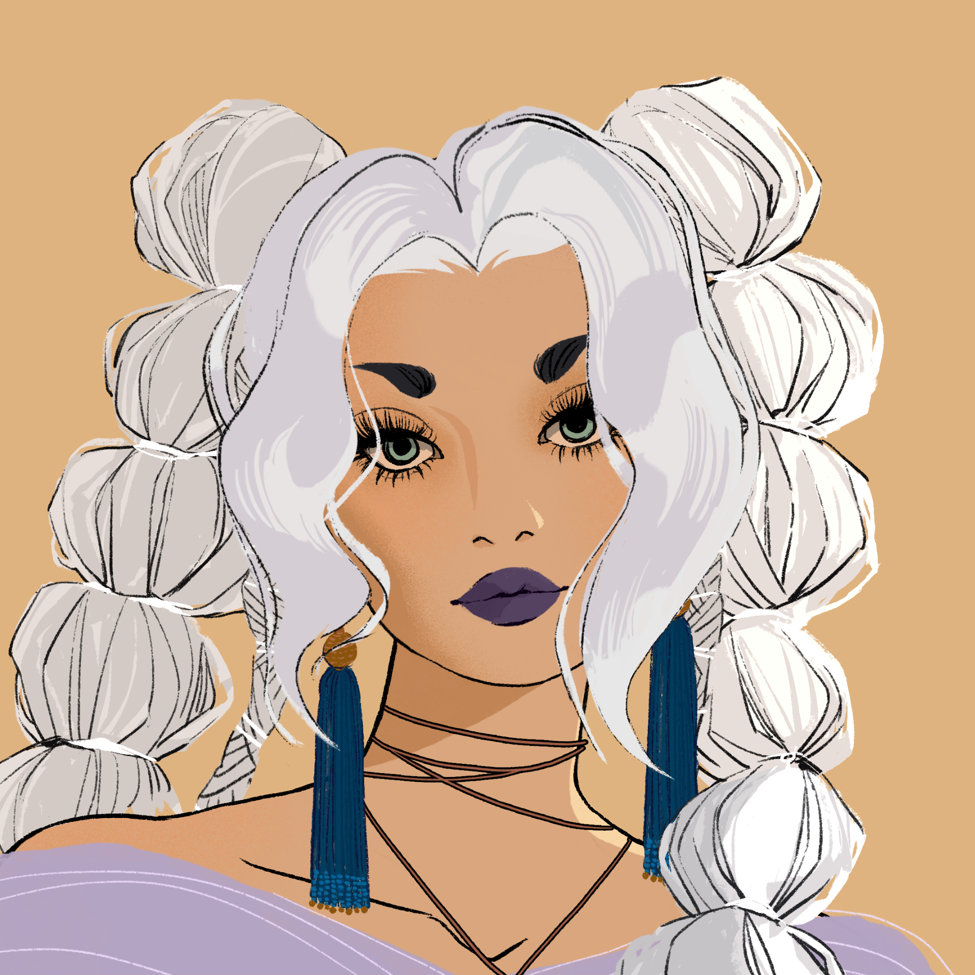 a portrait of Gooseberry the sweet