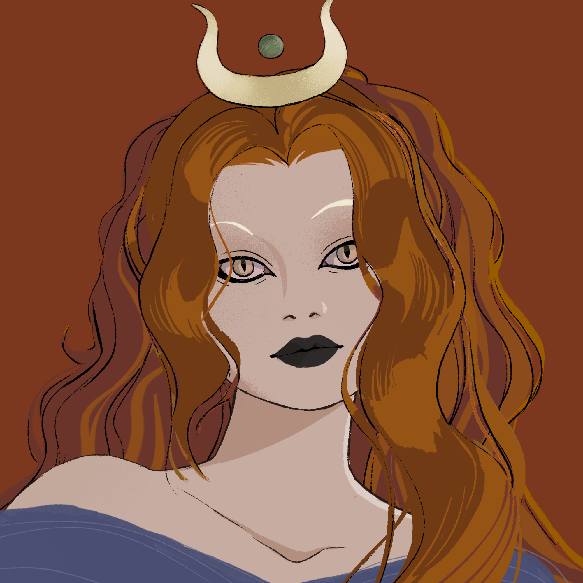 a portrait of Velvet, the suggestive celesta
