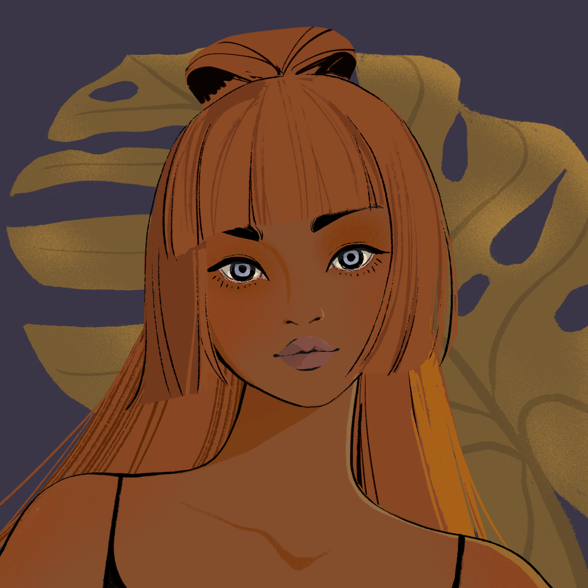 a portrait of Cayambe, the terrible roman candle