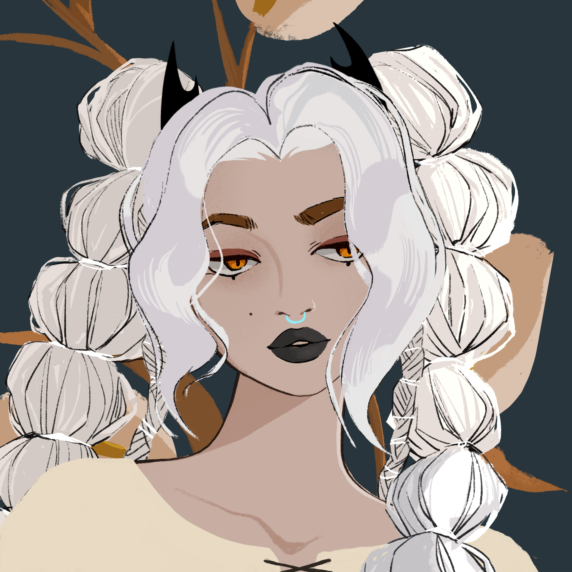 a portrait of Thunderstorm, the blasphemous friction