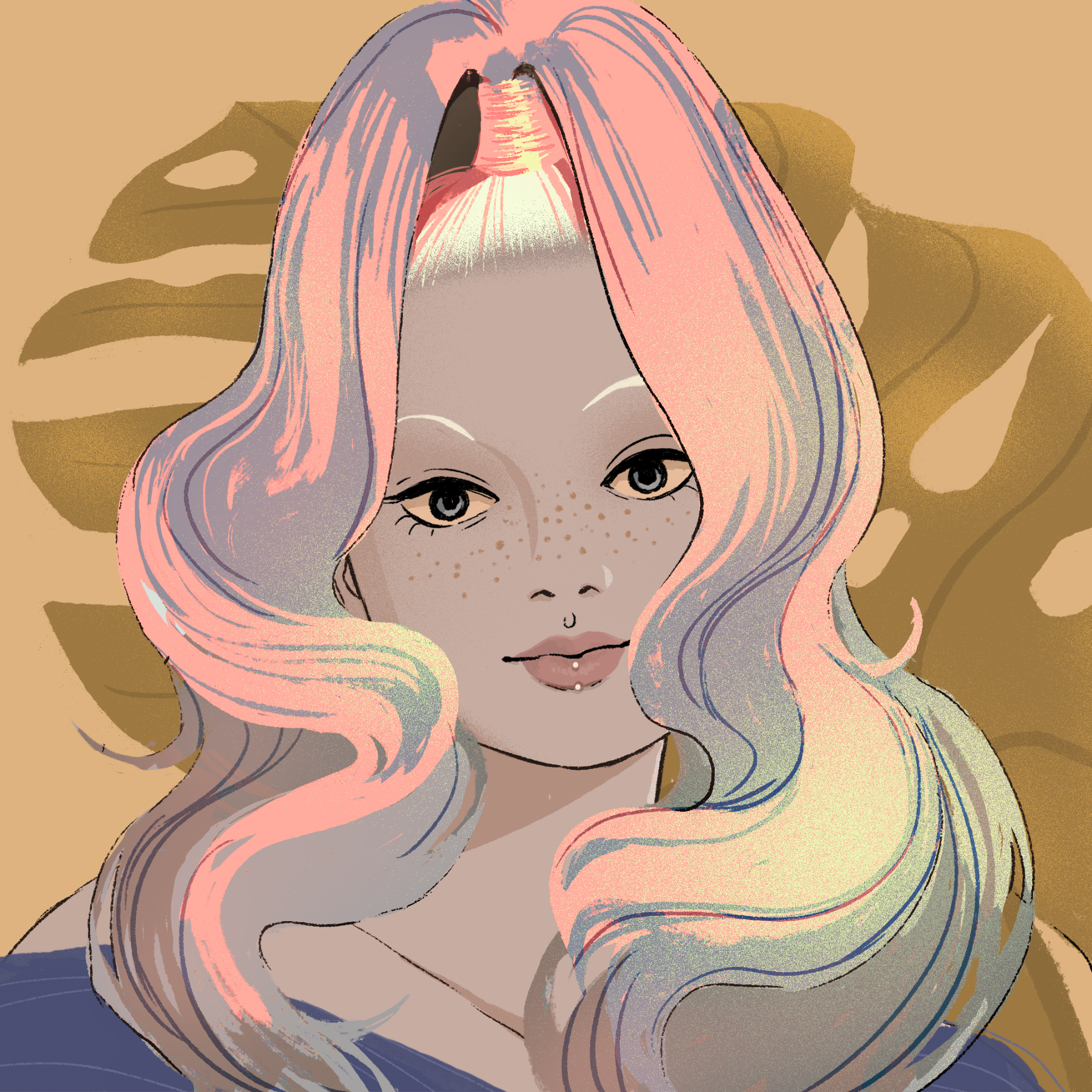 a portrait of The sponge