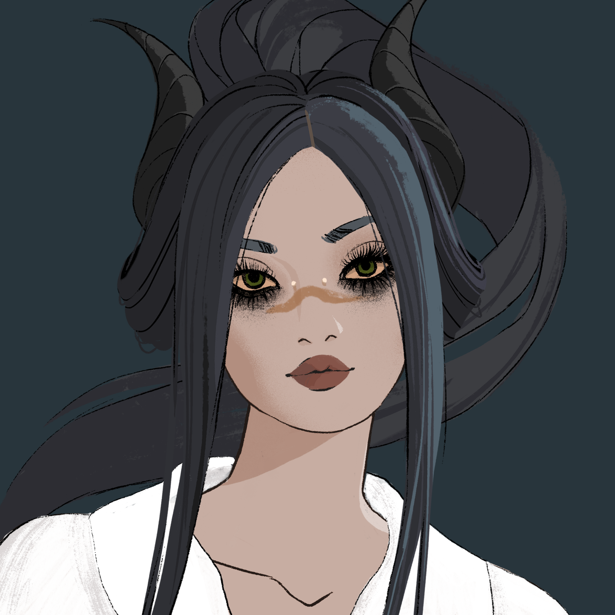 a portrait of Krypton, the wicked falchion