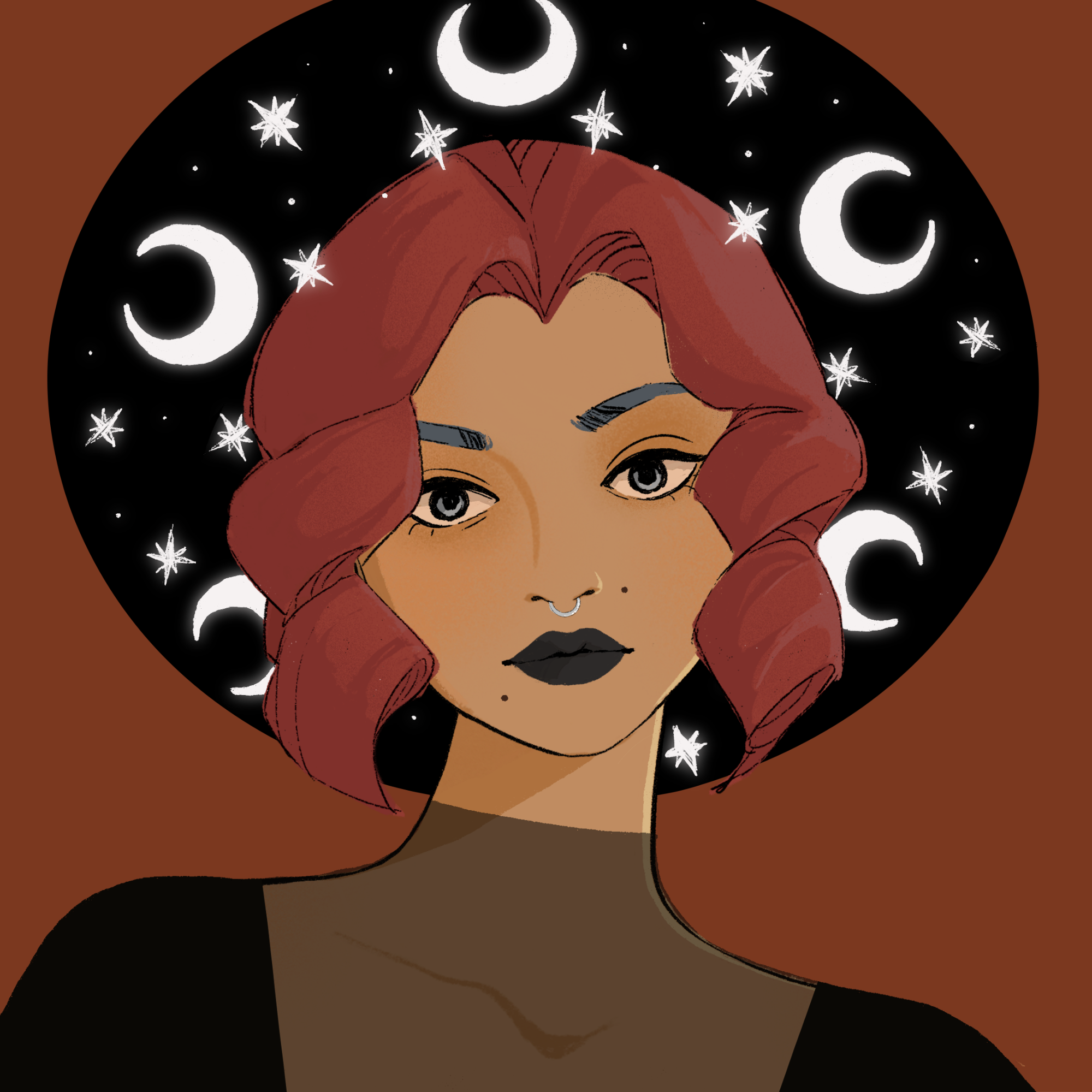 a portrait of Kale the cherry