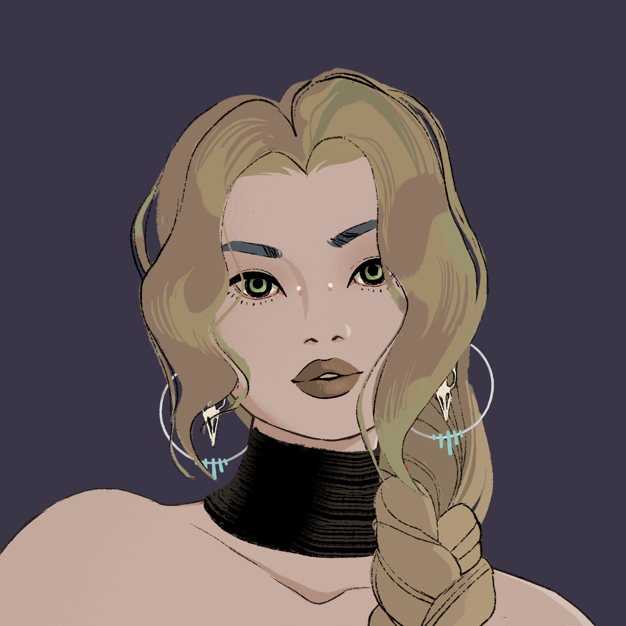 a portrait of Thunderstorm the hazardous