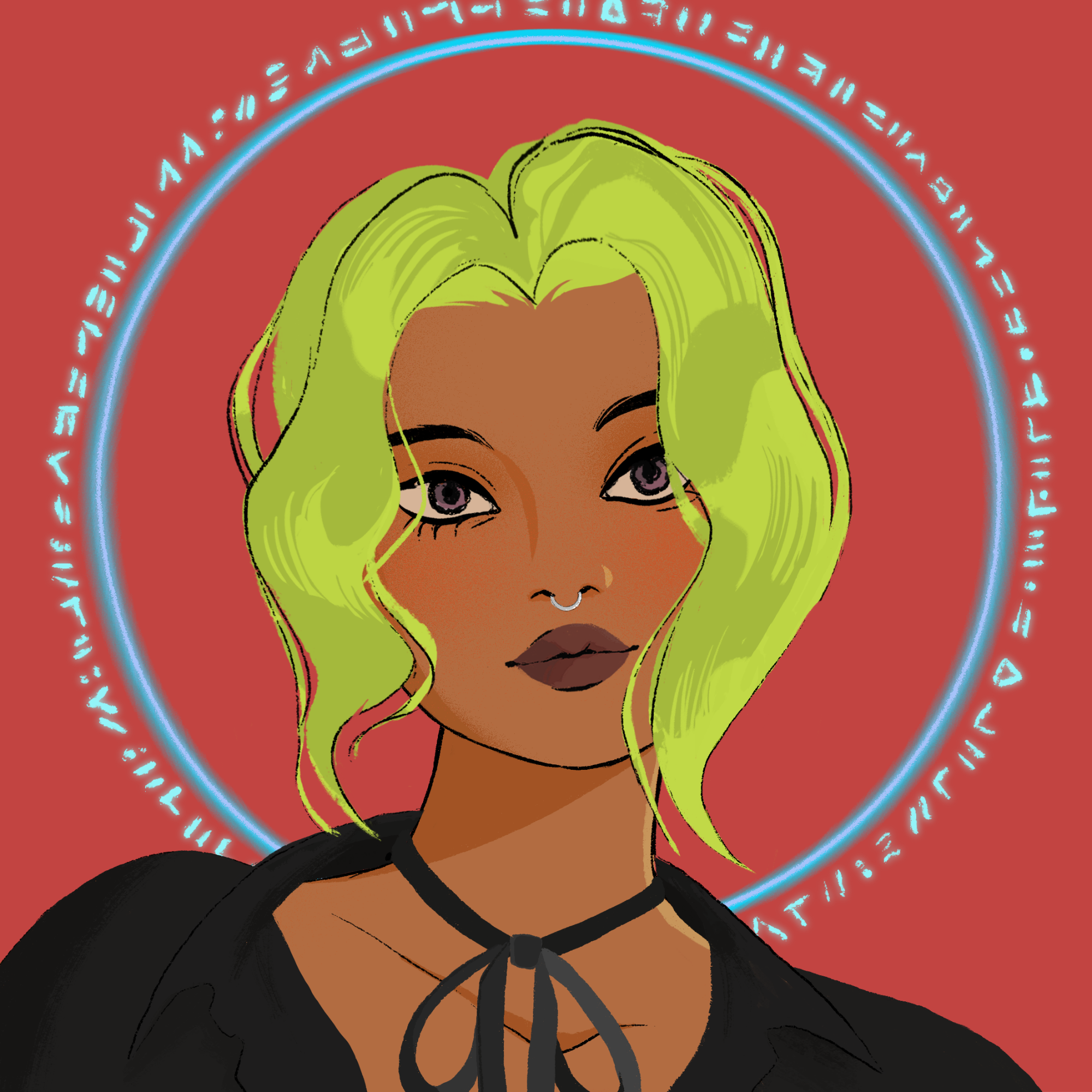 a portrait of Lacerta, the learned rectangle
