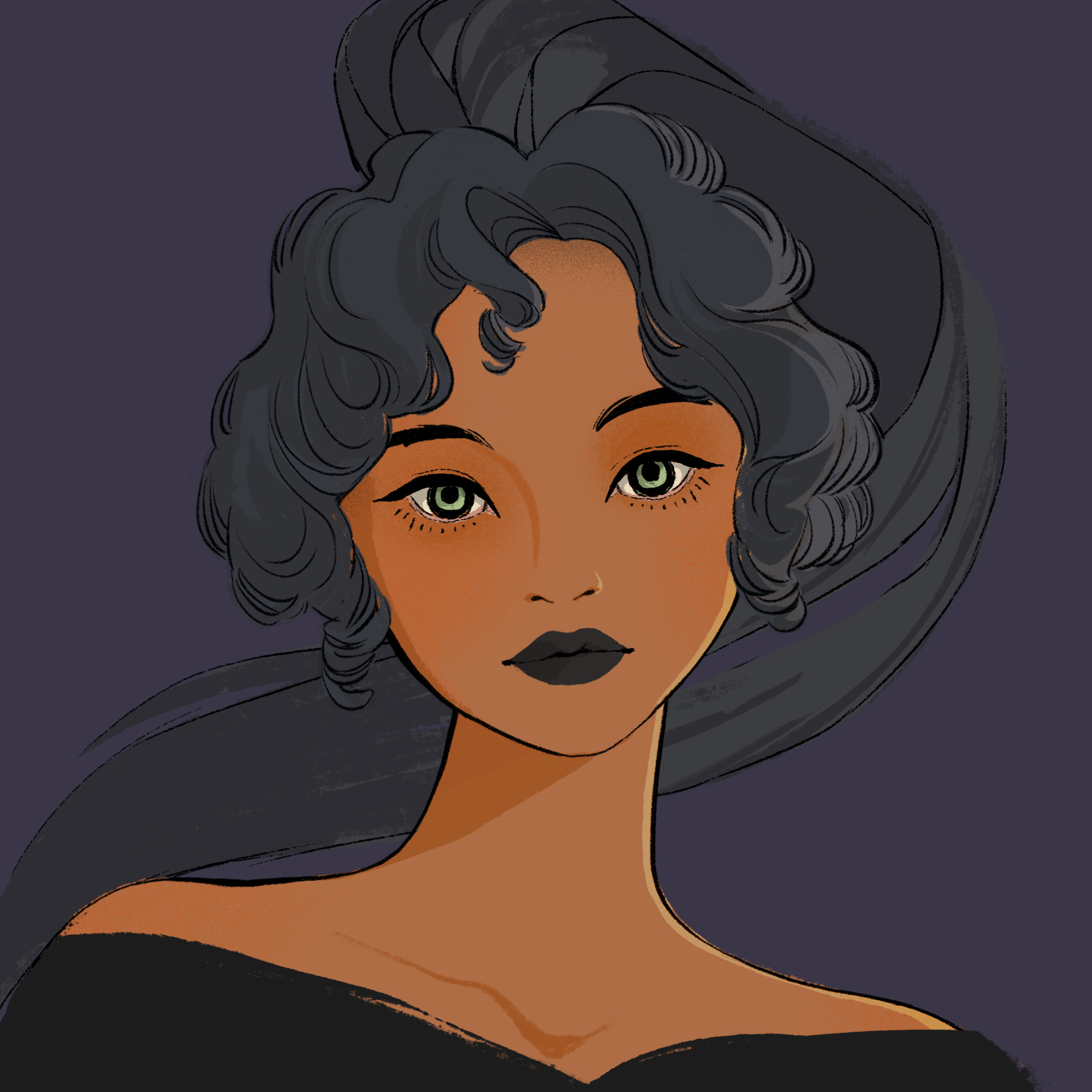 a portrait of Organza of the tower