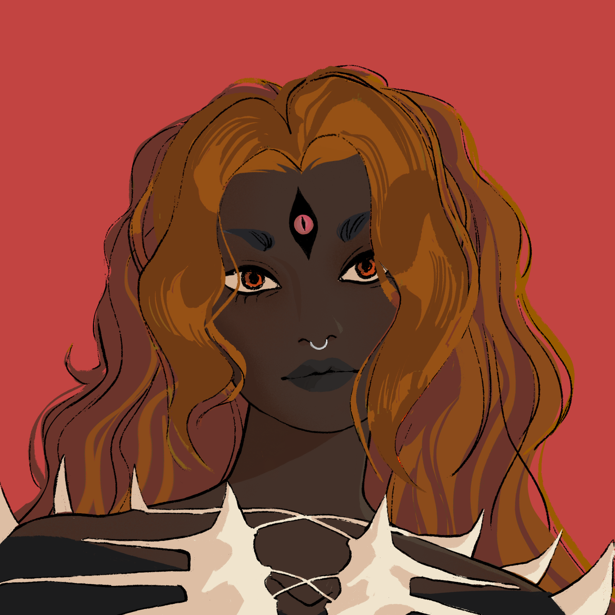 a portrait of Adatara the bloody