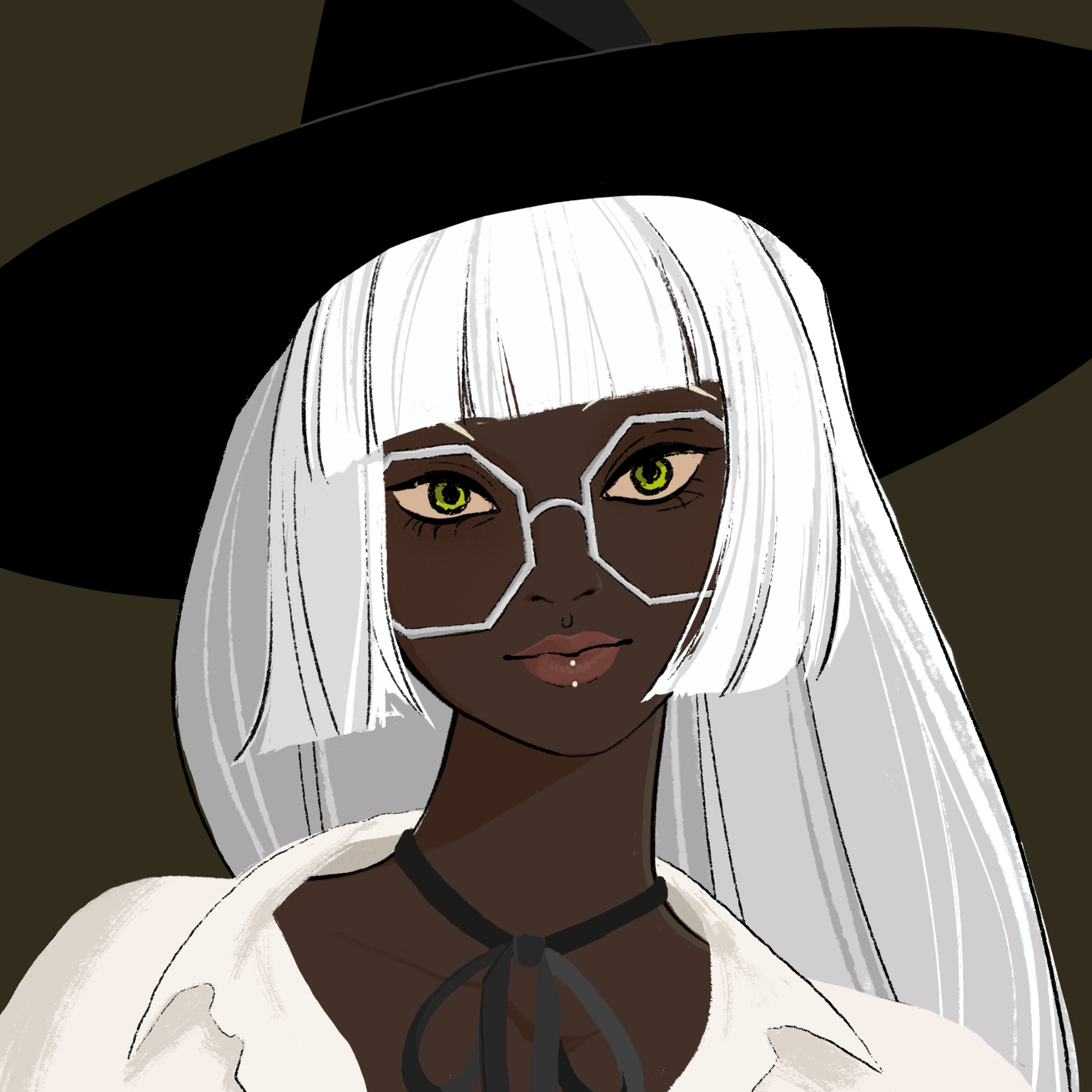 a portrait of Agena the cerebral