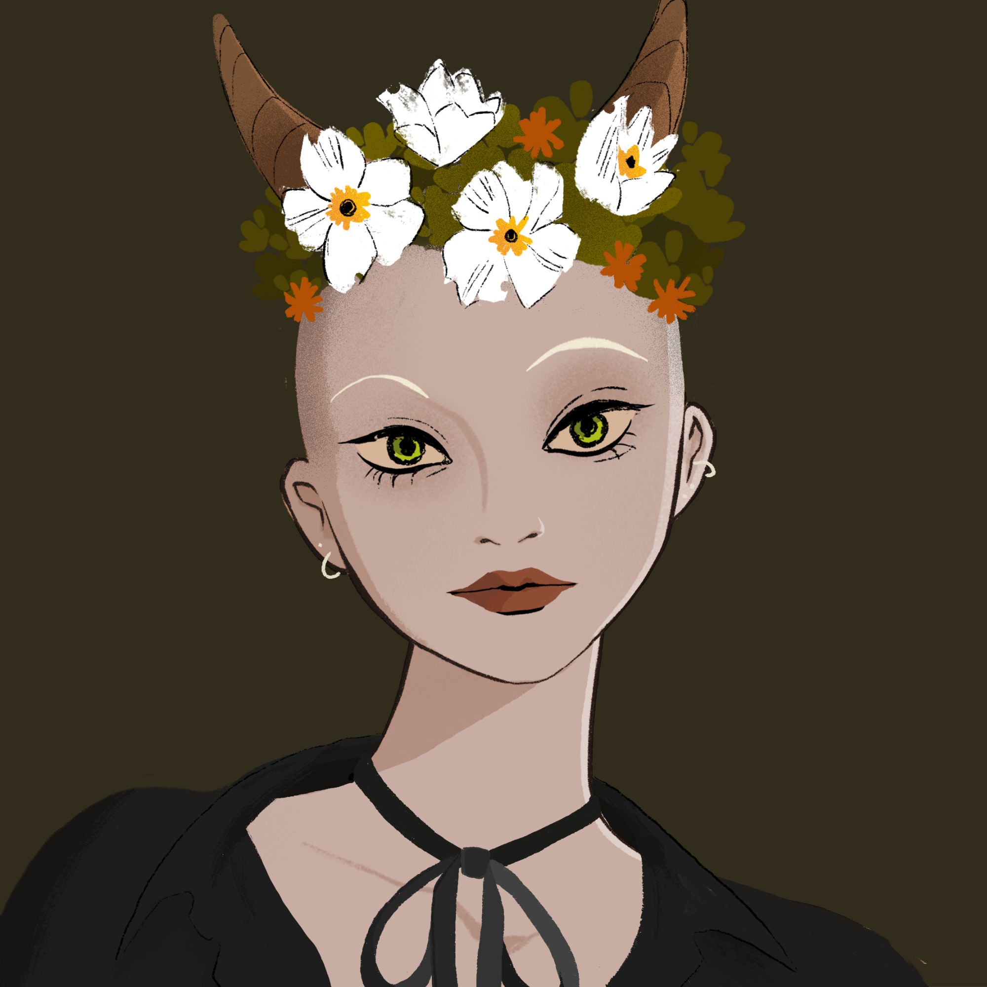 a portrait of Crone borlotti