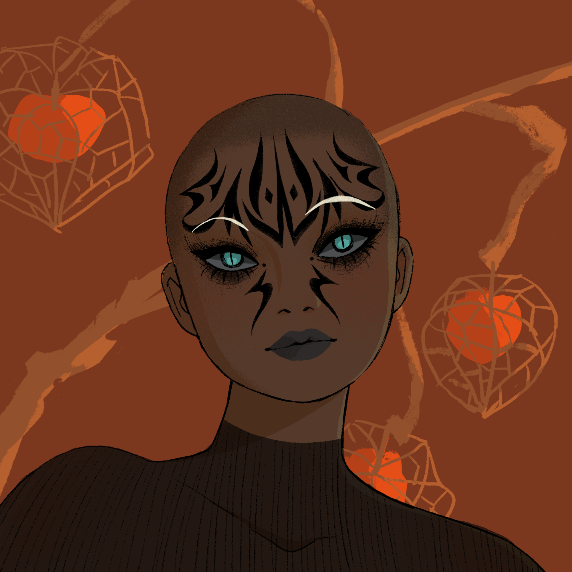 a portrait of Zimina the dark