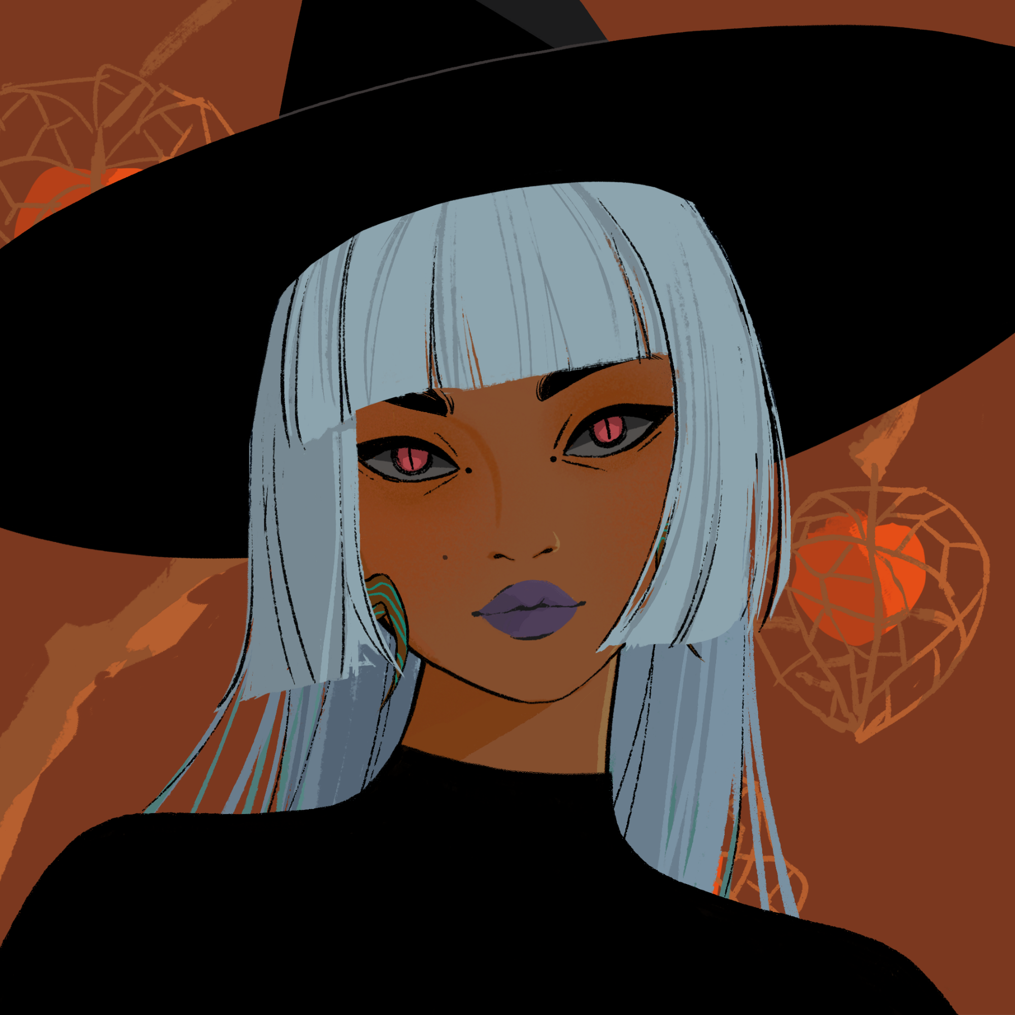 a portrait of Dubbi the chaotic