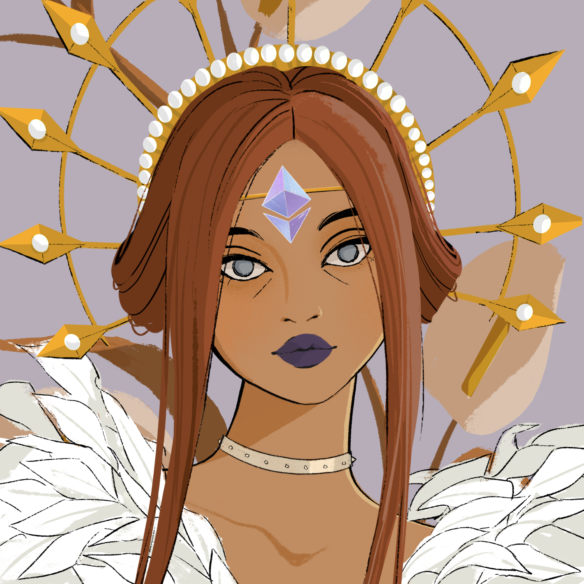 a portrait of Ylang-ylang, the bewitching locket