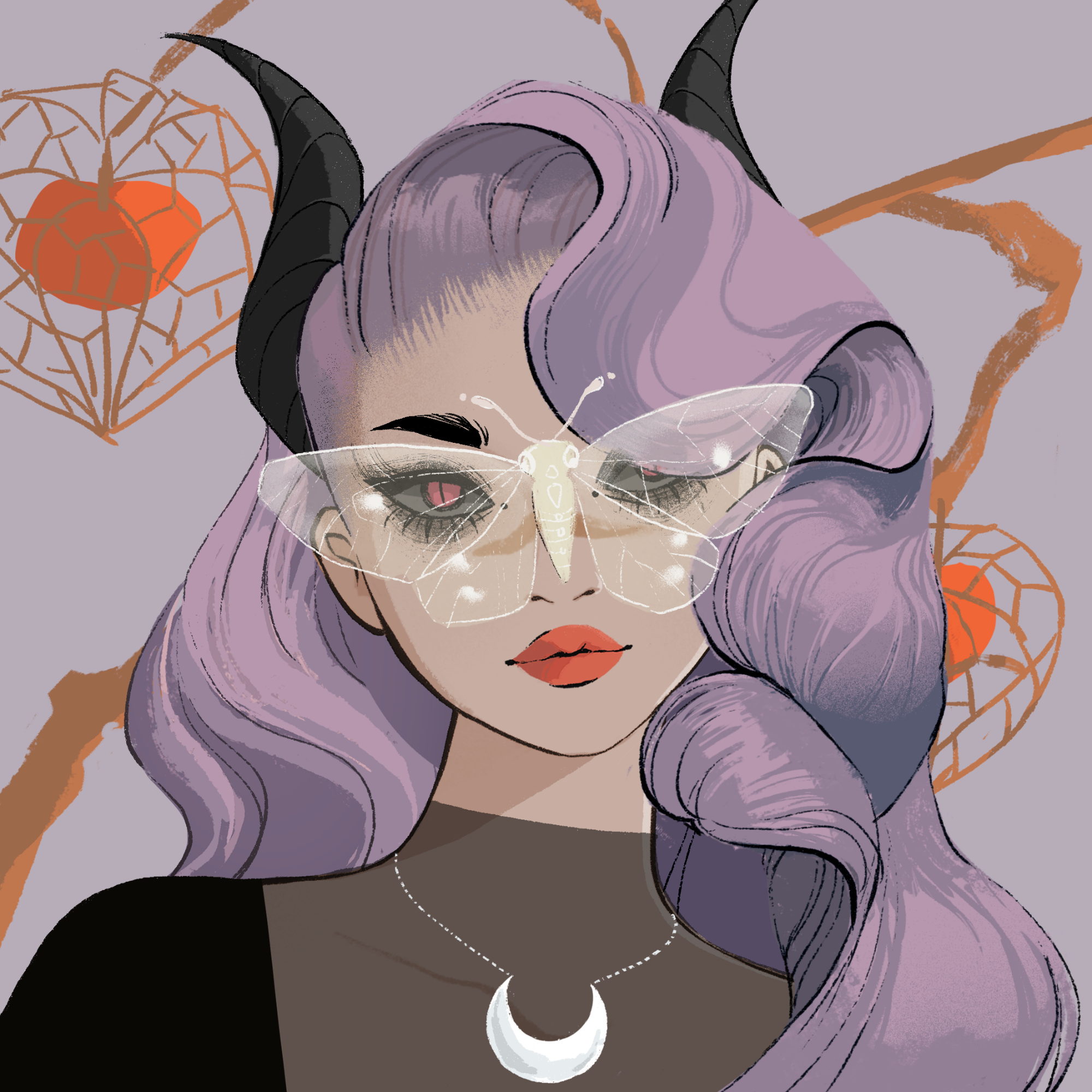 a portrait of Teak of the demon market