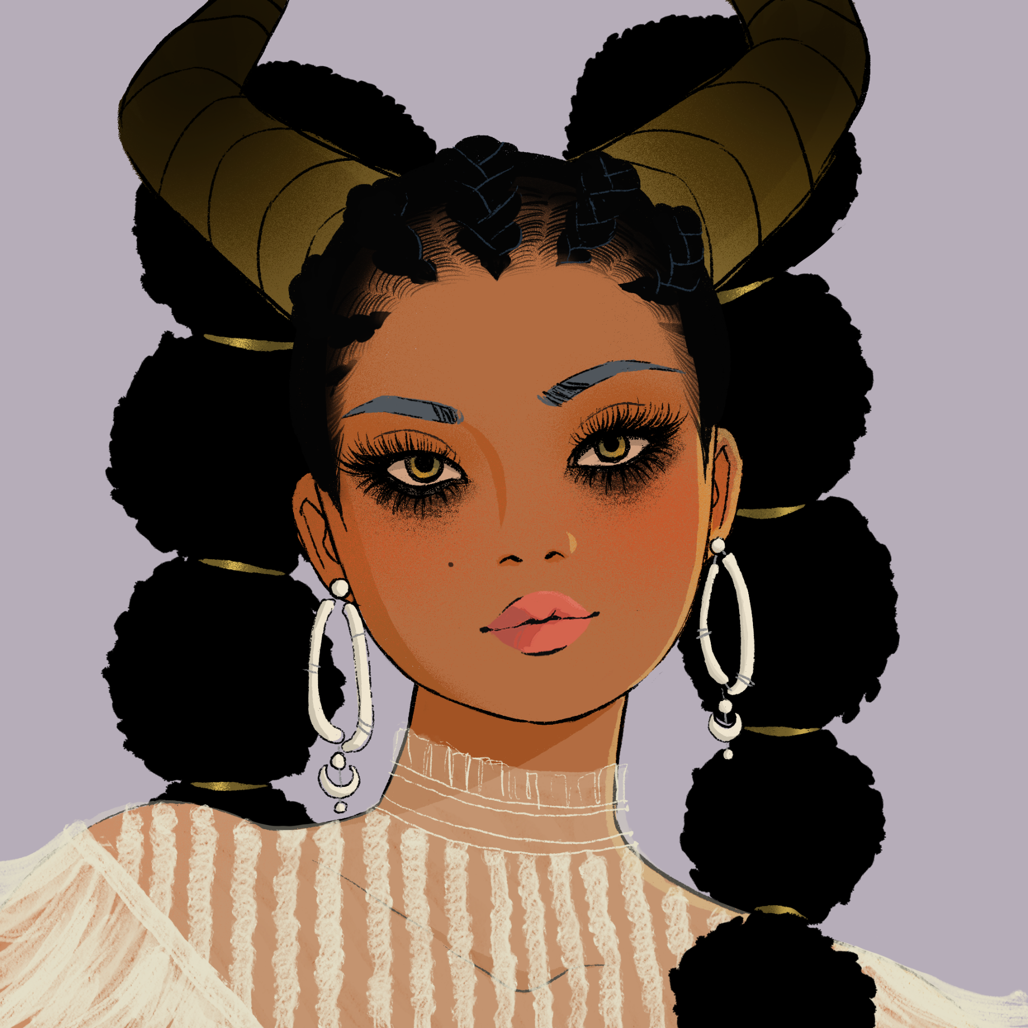 a portrait of Azophloxin, the immemorial shield