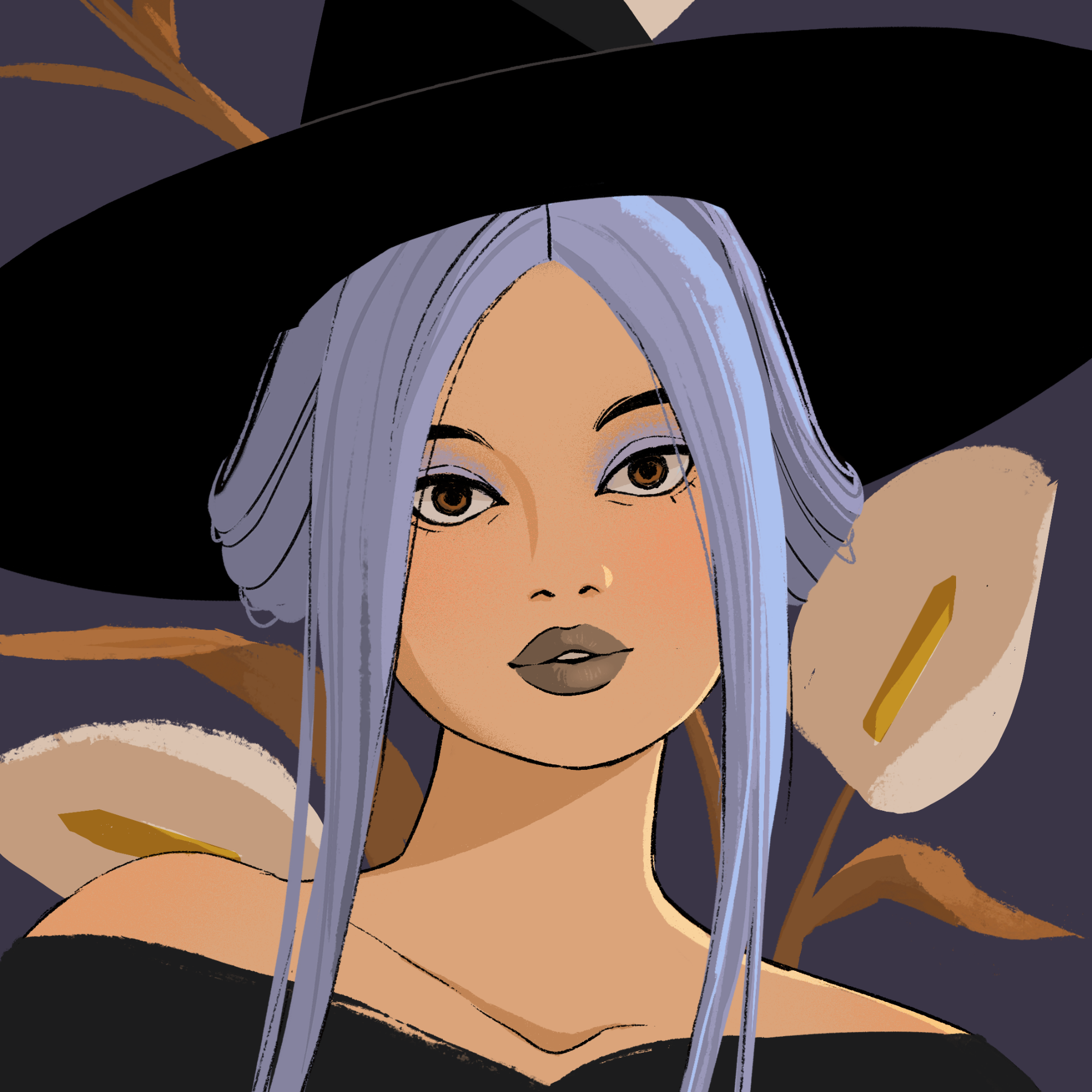 a portrait of Rose the chic