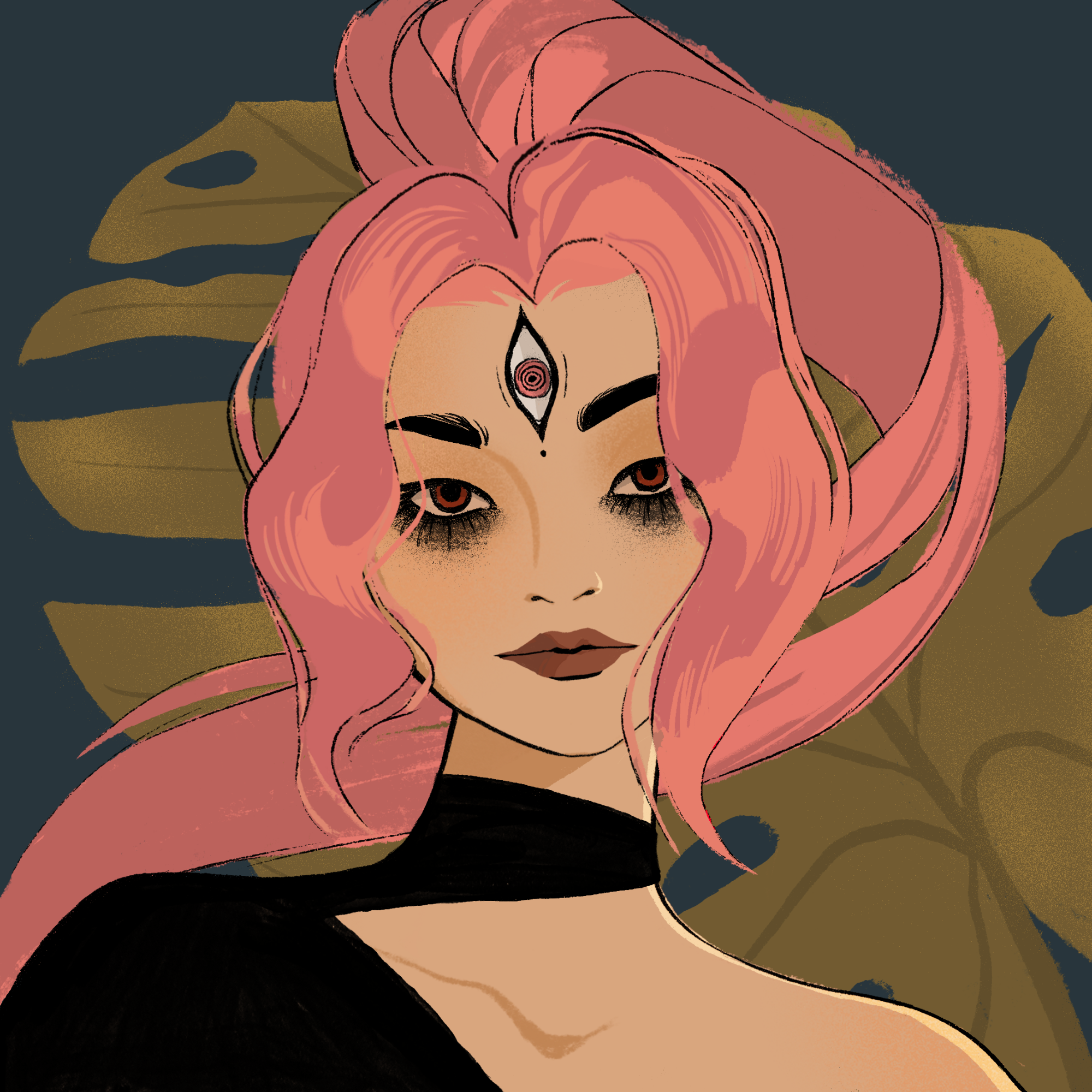 a portrait of Cyclone, the wrathful smoke