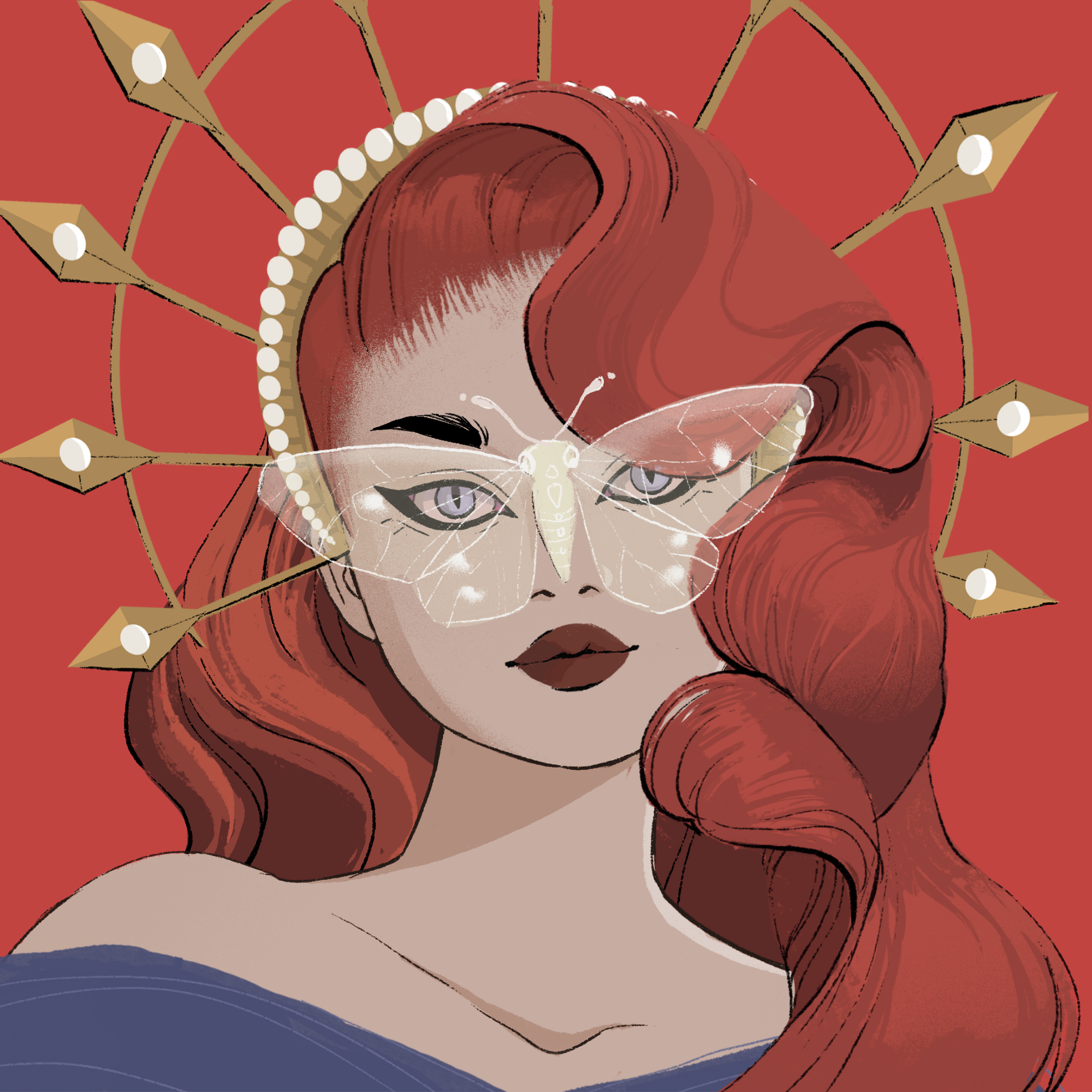 a portrait of Lavender of the vivarium