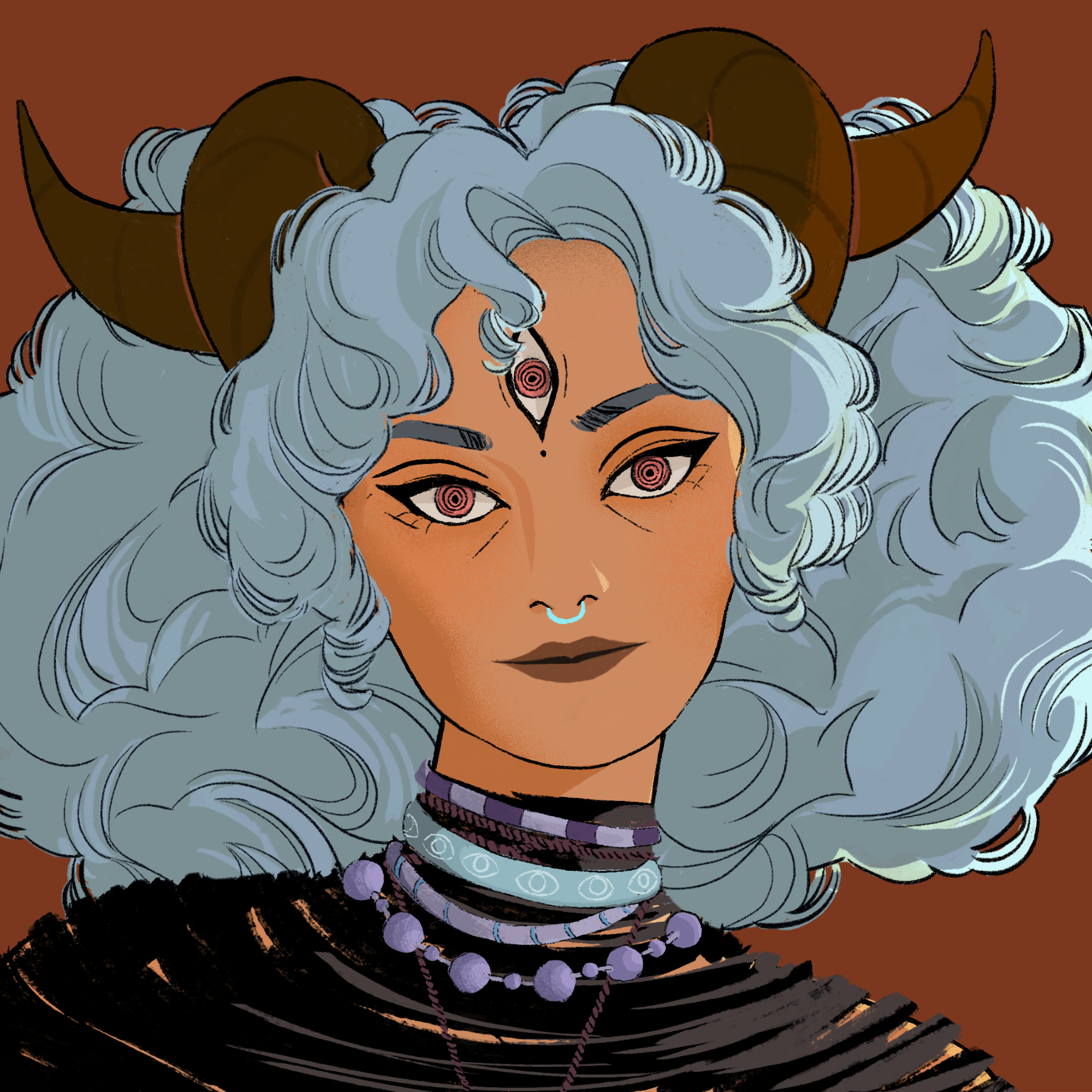 a portrait of Devotee gunpowder