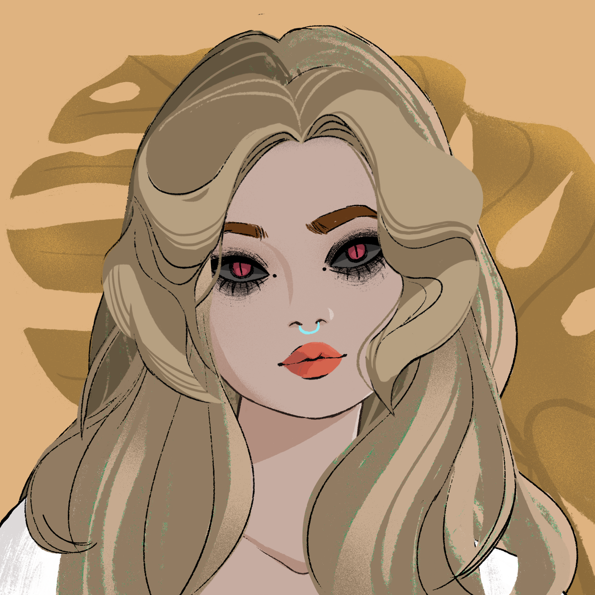 a portrait of Afzelia, the cold solace